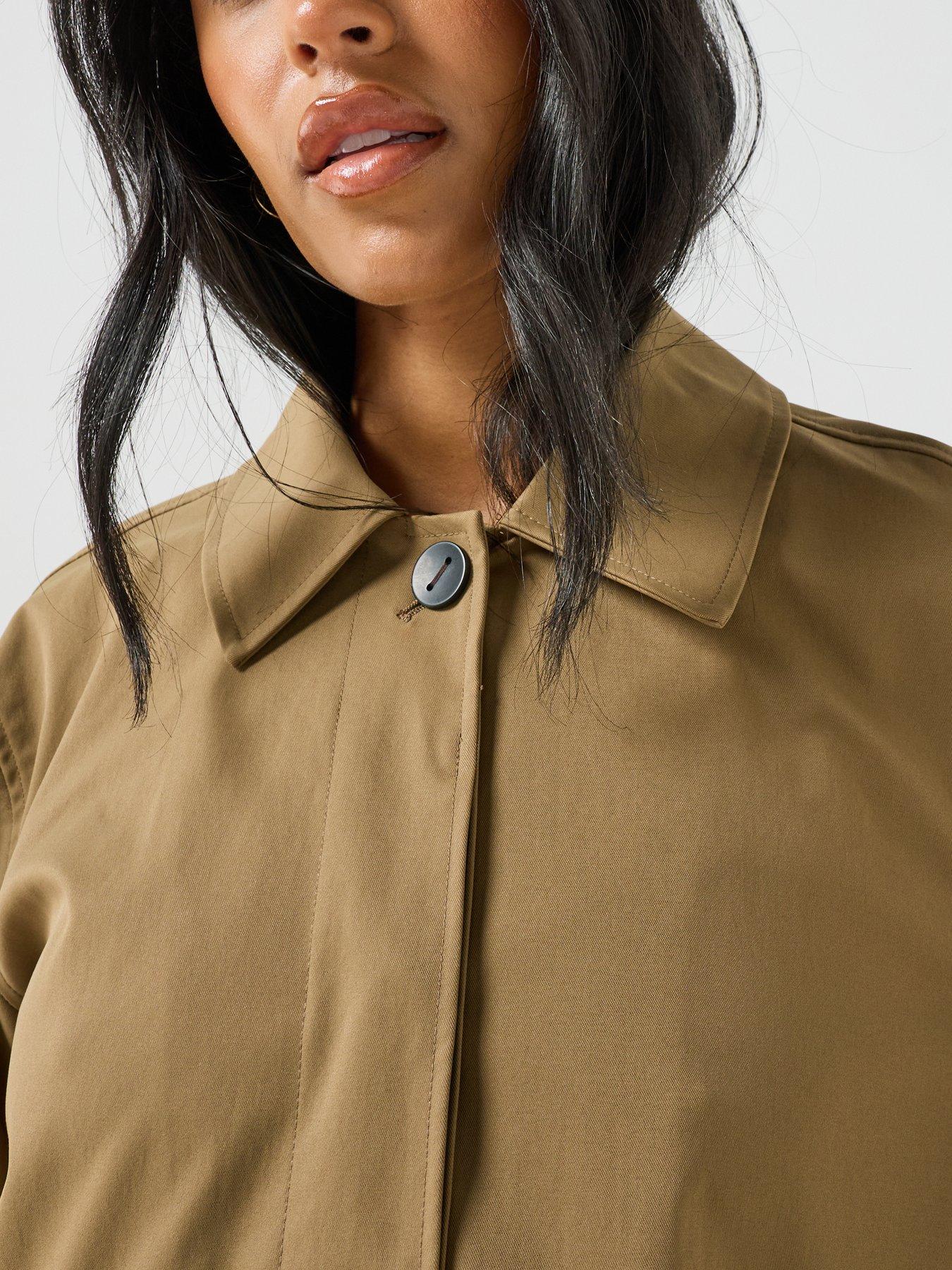 Image 5 of 6 of JDY Womens Jdyalfa Alfa Lightweight Jacket- Beige