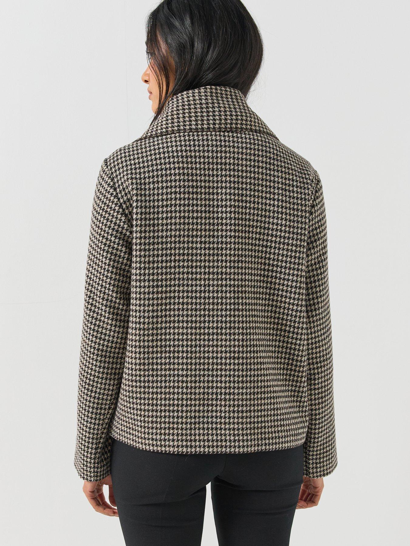 Image 2 of 6 of Only Womens Onladelina Scarf Jacket - Brown
