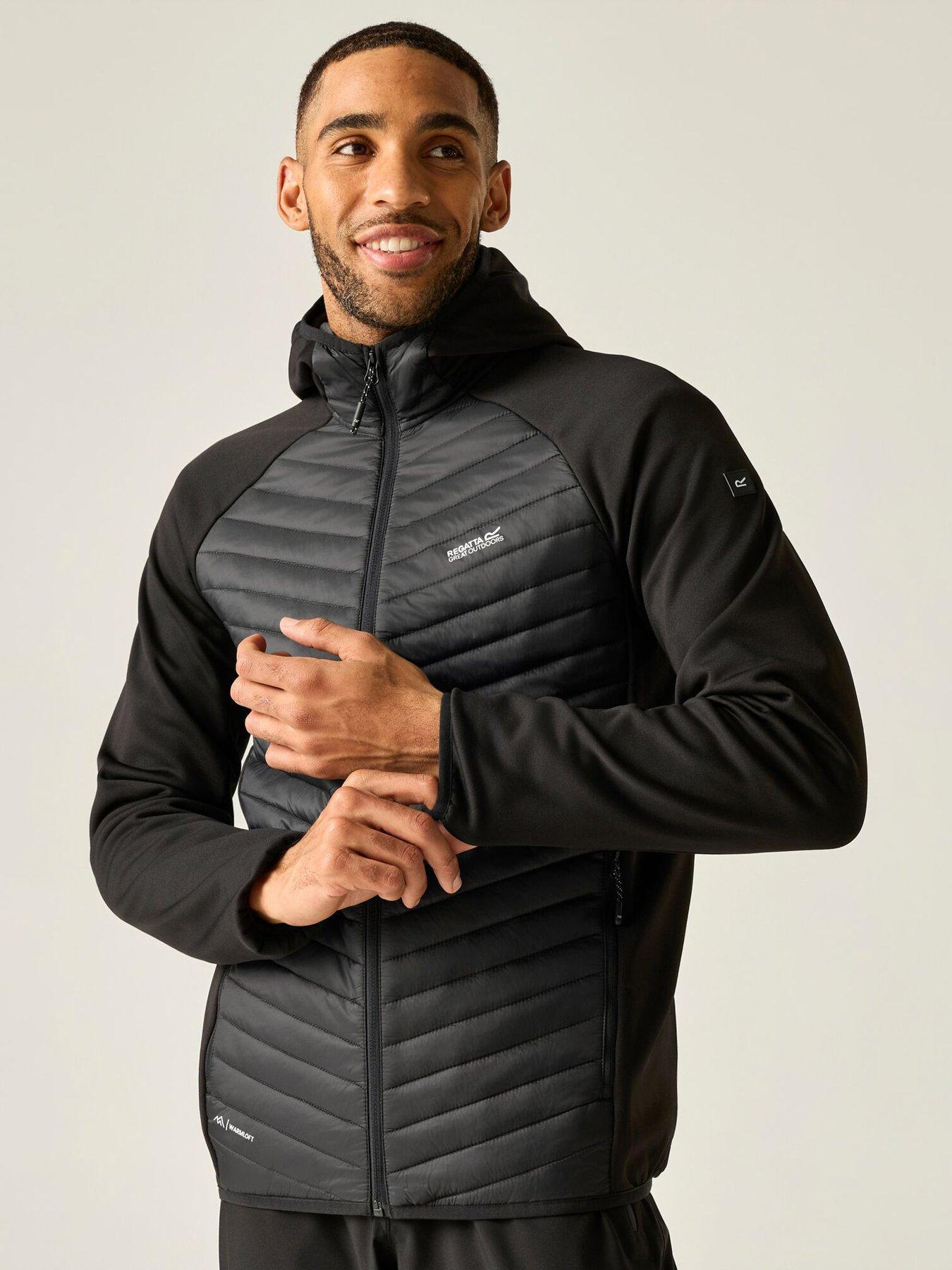 Regatta Men's Andreson Water Resistant Hooded Long Sleeve Insulated Puffer Jacket - Black - S - Image 8