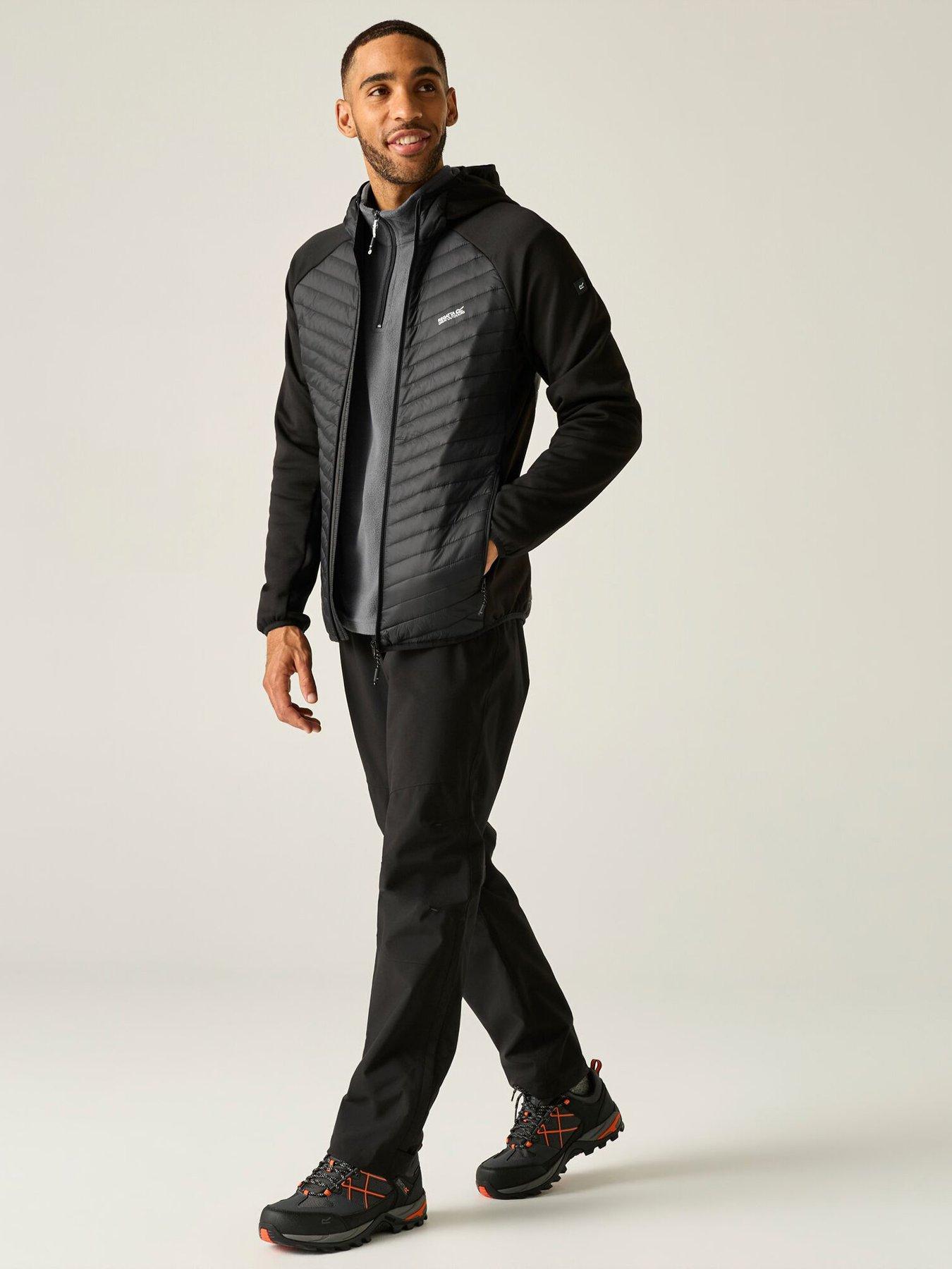 Image 3 of 7 of Regatta Mens Andreson Warmloft Hooded Hybrid Jacket - Black
