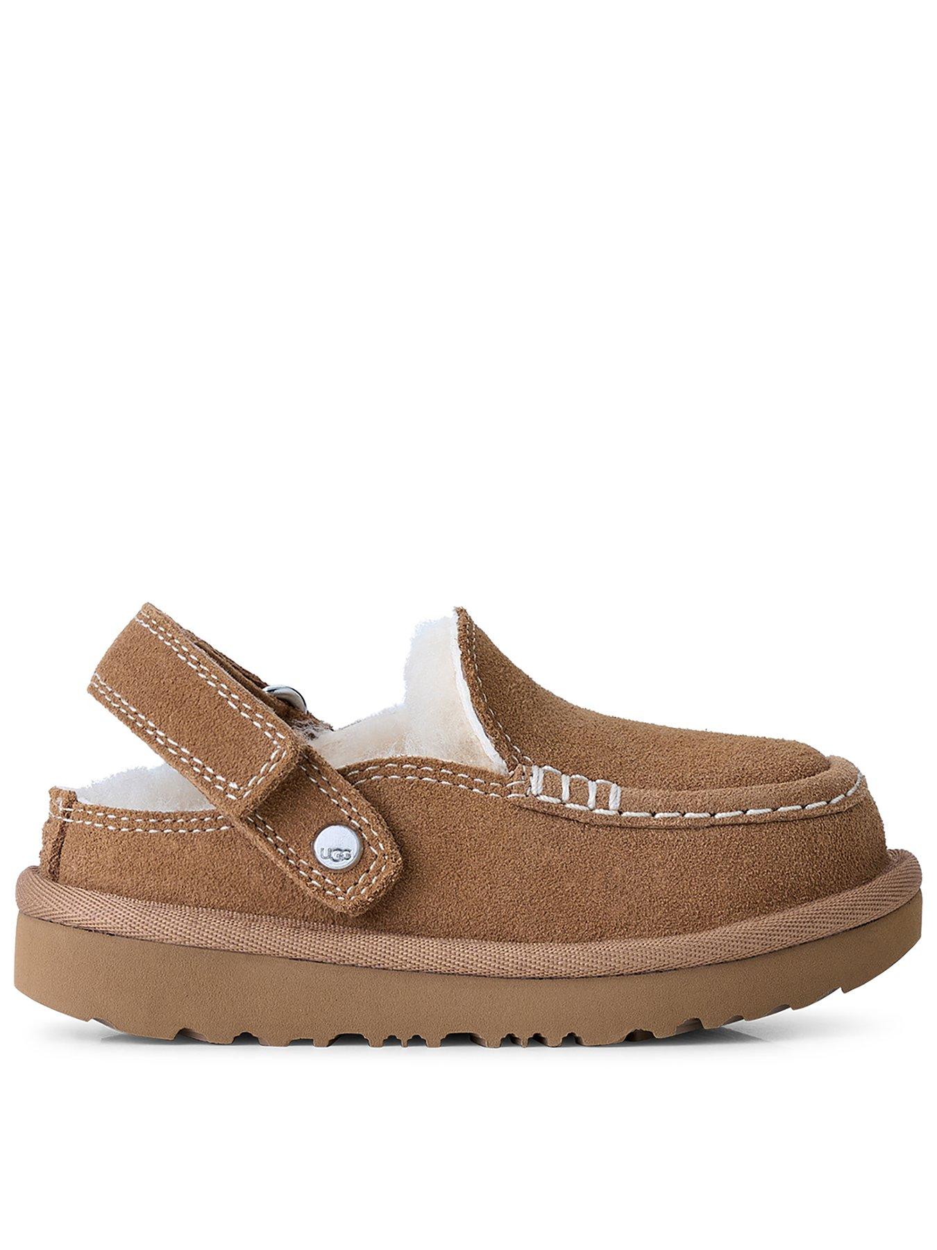 Image 1 of 6 of UGG Infant Goldenstar Evelina Clog - Chestnut
