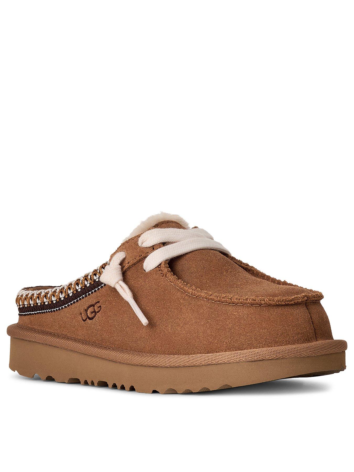 UGG Tasman Mule, Brown, Size 4 Older