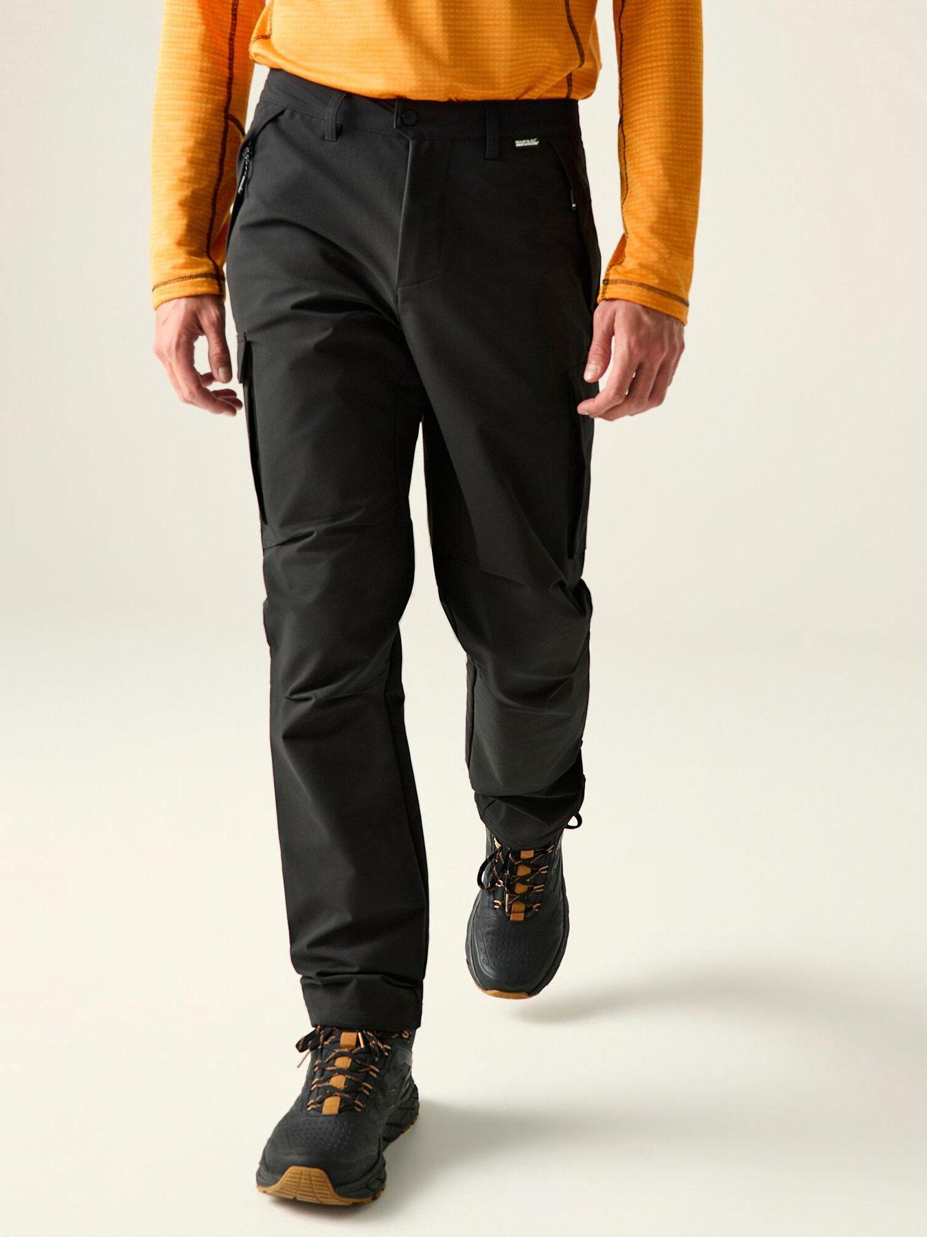 Regatta Mens Questra Cargo Trs Trousers -black