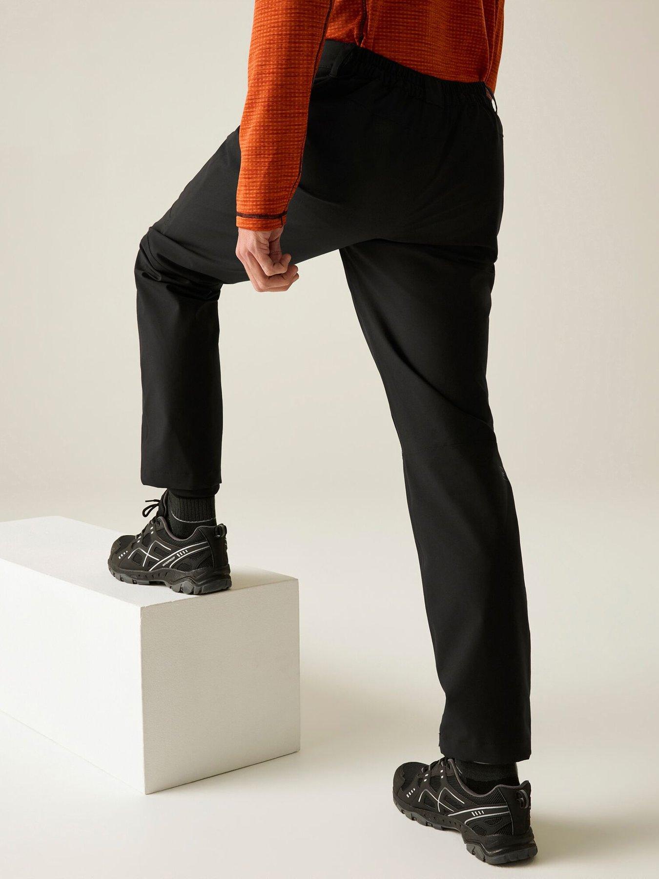Image 2 of 7 of Regatta Mens Highton Waterproof Walking Trousers - Black