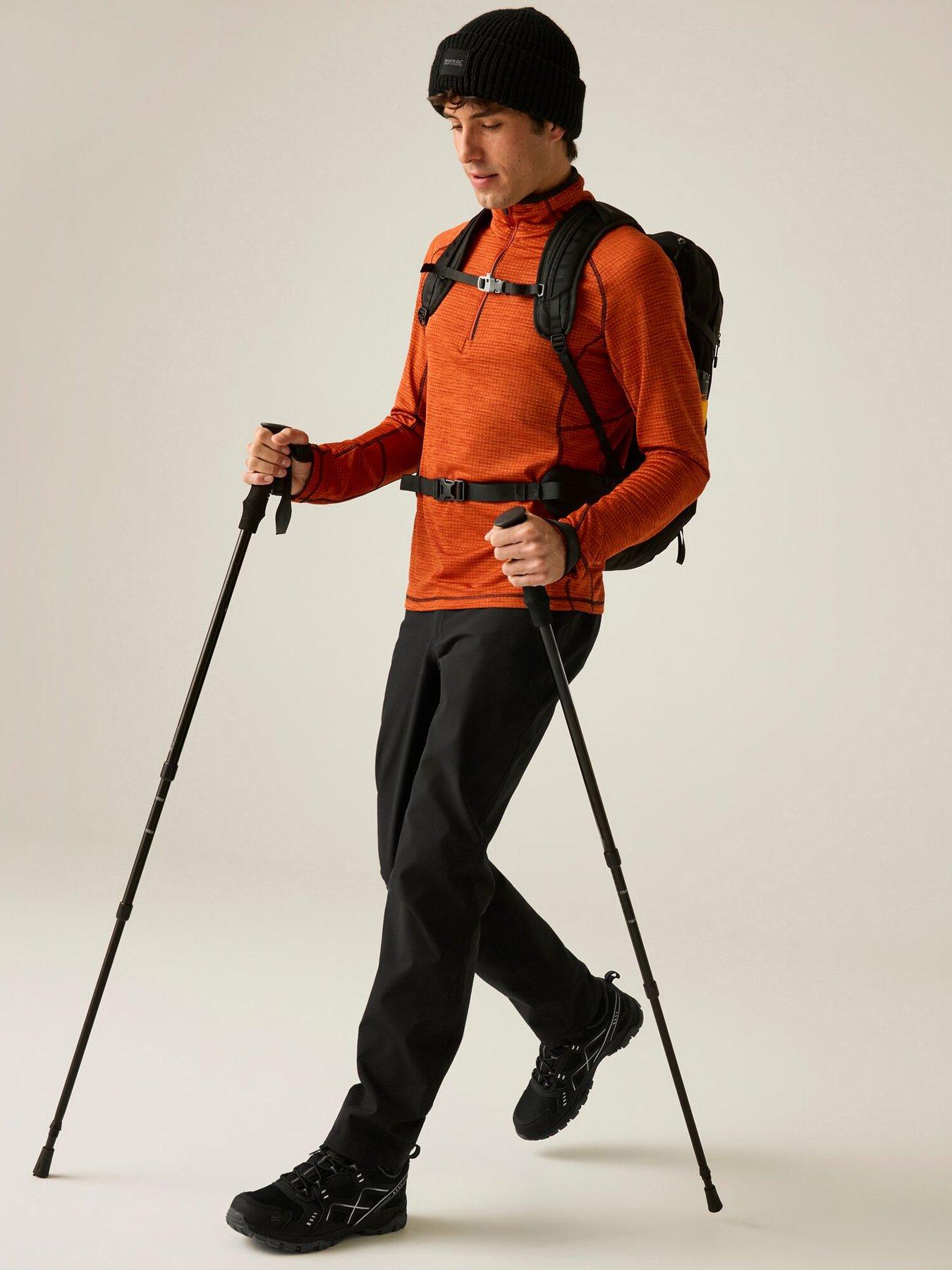 Image 3 of 7 of Regatta Mens Highton Waterproof Walking Trousers - Black