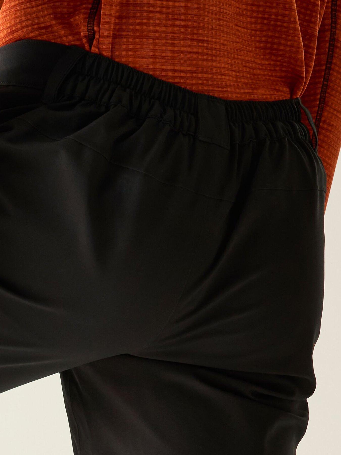 Image 6 of 7 of Regatta Mens Highton Waterproof Walking Trousers - Black
