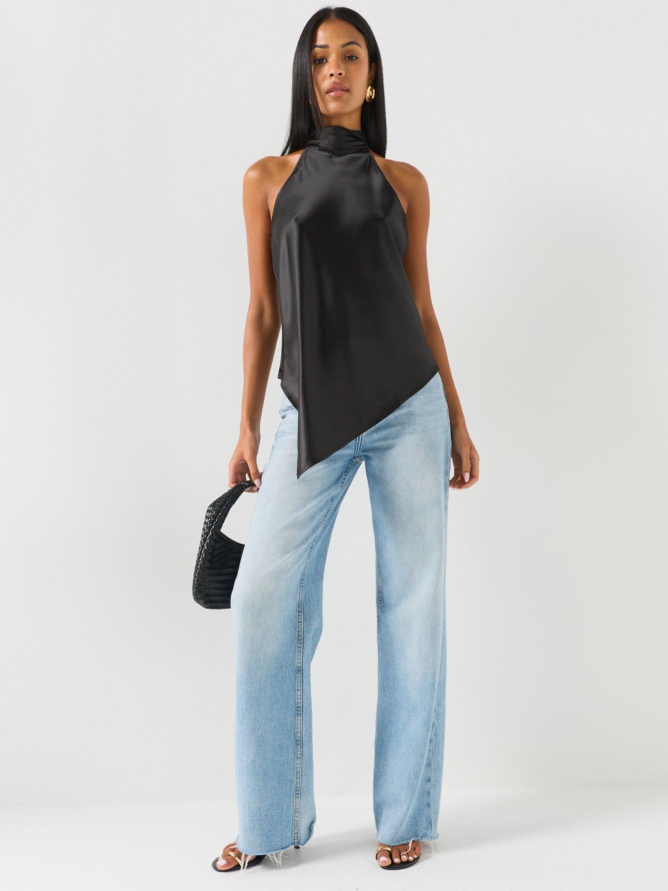 Image 3 of 4 of PIECES Evy Halterneck Top