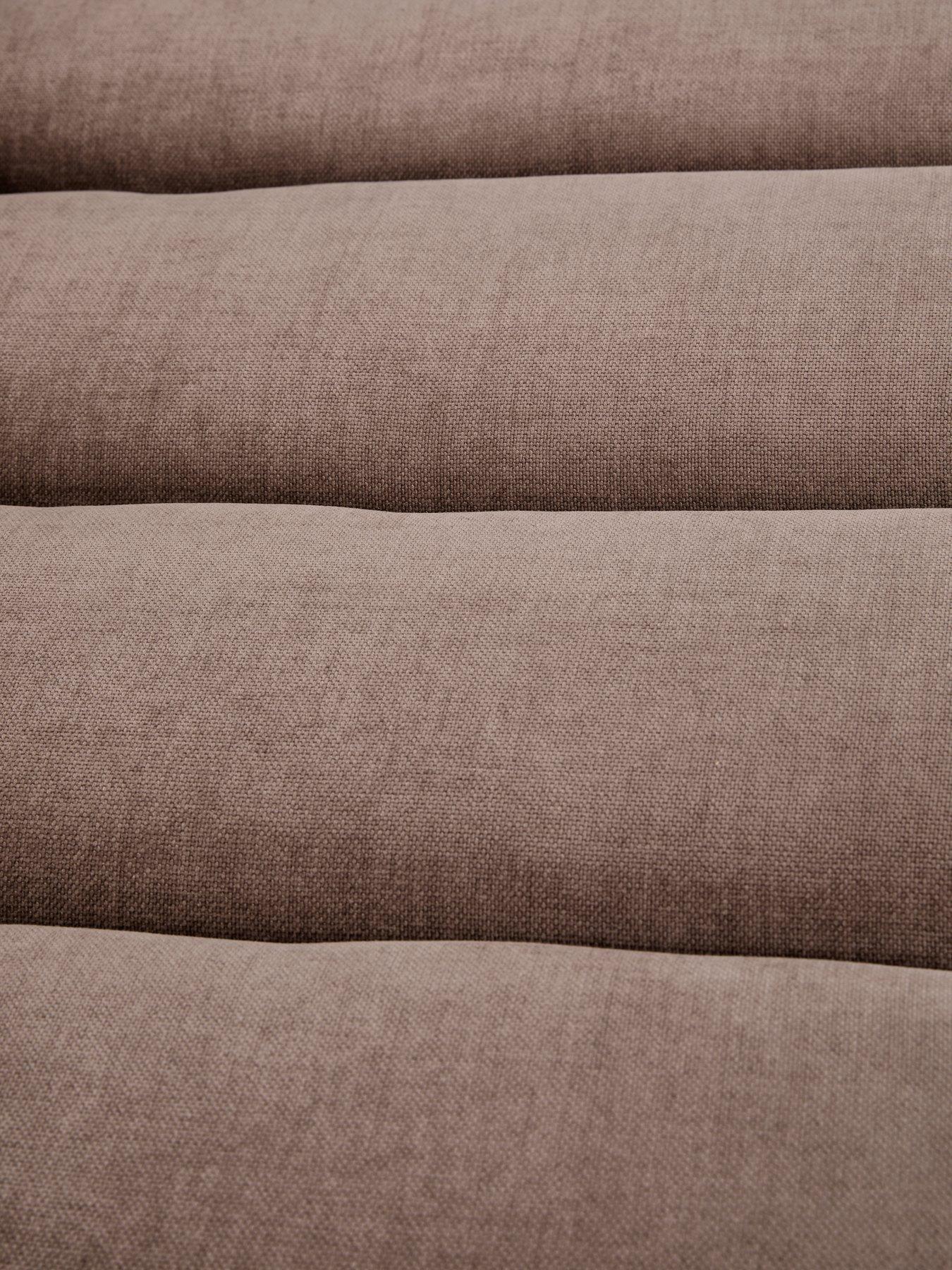 Image 7 of 7 of Michelle Keegan Home Mikah 3 Seater Sofa + Footstool Set (Buy &amp; SAVE!)