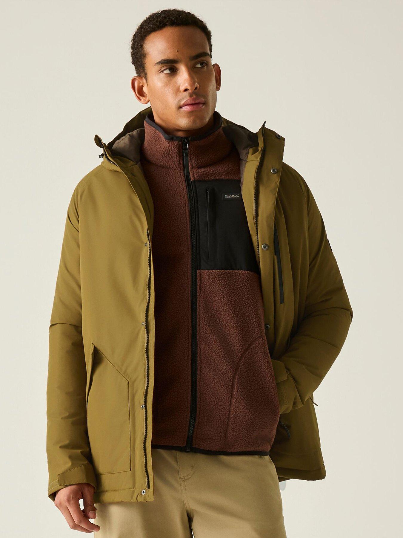 Regatta Men's Slyvan Waterproof Jacket - Rich Tan(Ground - M - Image 4