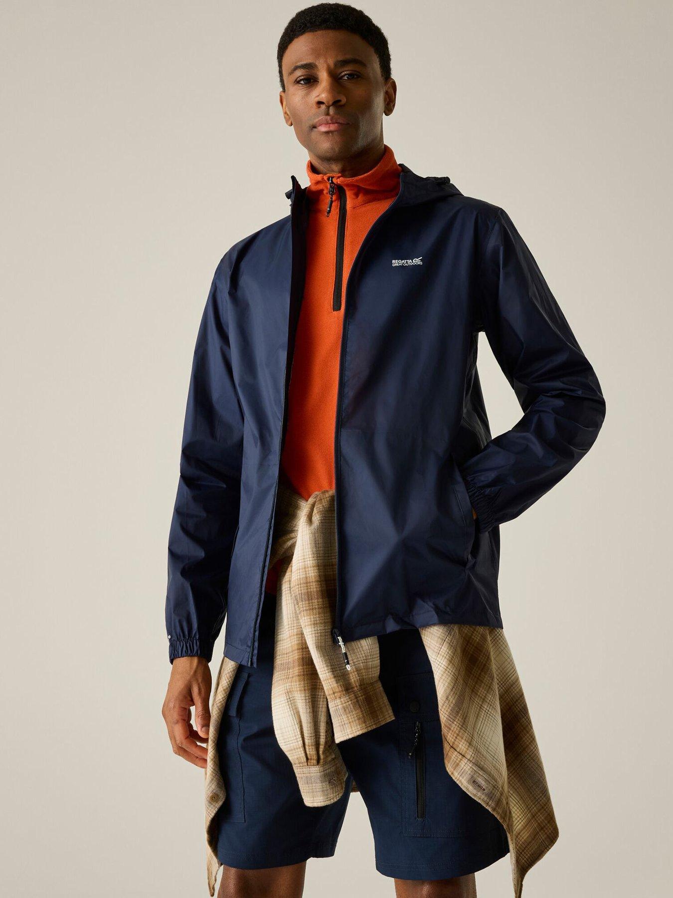 Regatta Men's Waterproof Pack-It Iii Jacket - Blue Small - Image 10