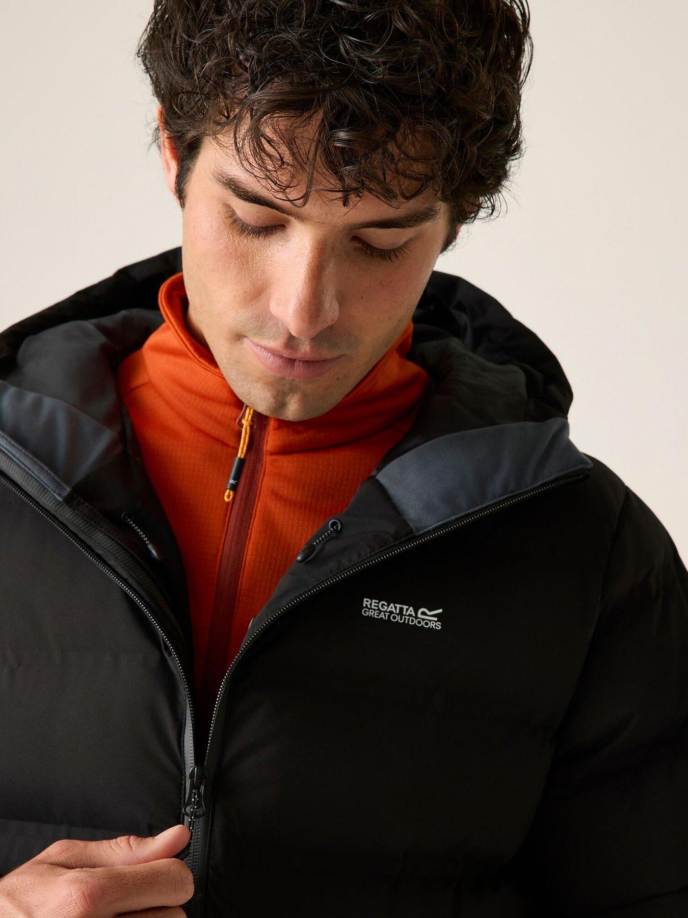Image 5 of 7 of Regatta Mens Altoro Thermal Baffled/quilted -black (black)