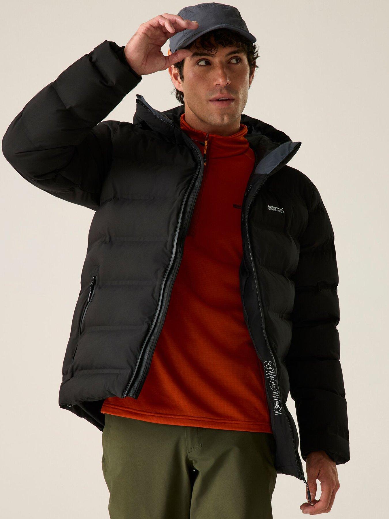 Image 6 of 7 of Regatta Mens Altoro Thermal Baffled/quilted -black (black)