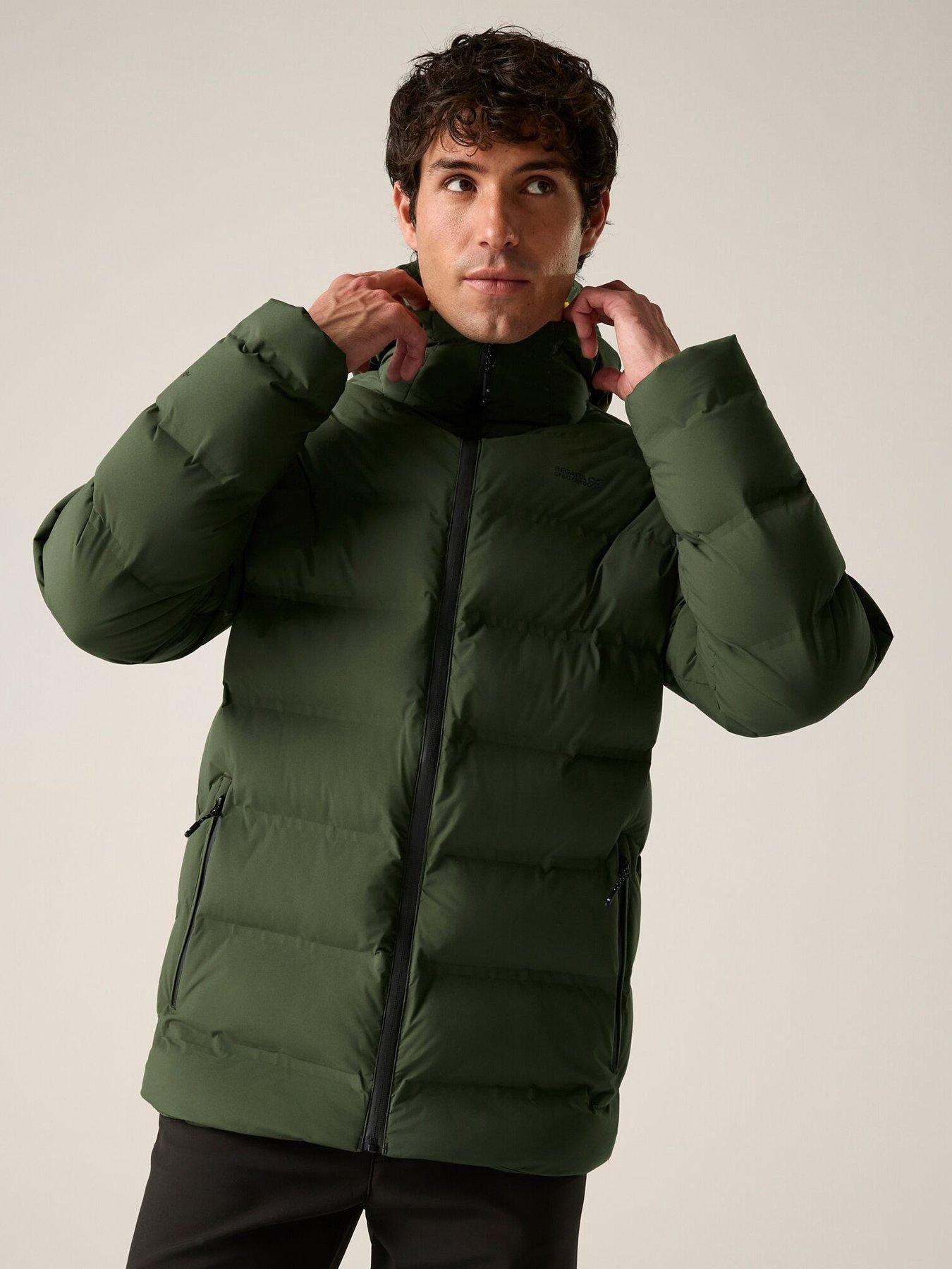 Regatta Men's Altoro Thermal Jacket: : :, Colour: D Dark Khaki/Sunset Medium - Outdoor Action - Image 6
