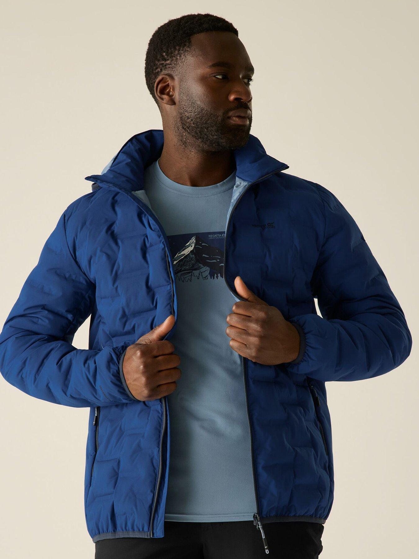 Regatta Men's Mid Blue Waterproof Astrel Quilted Jacket In | : Large - Image 2