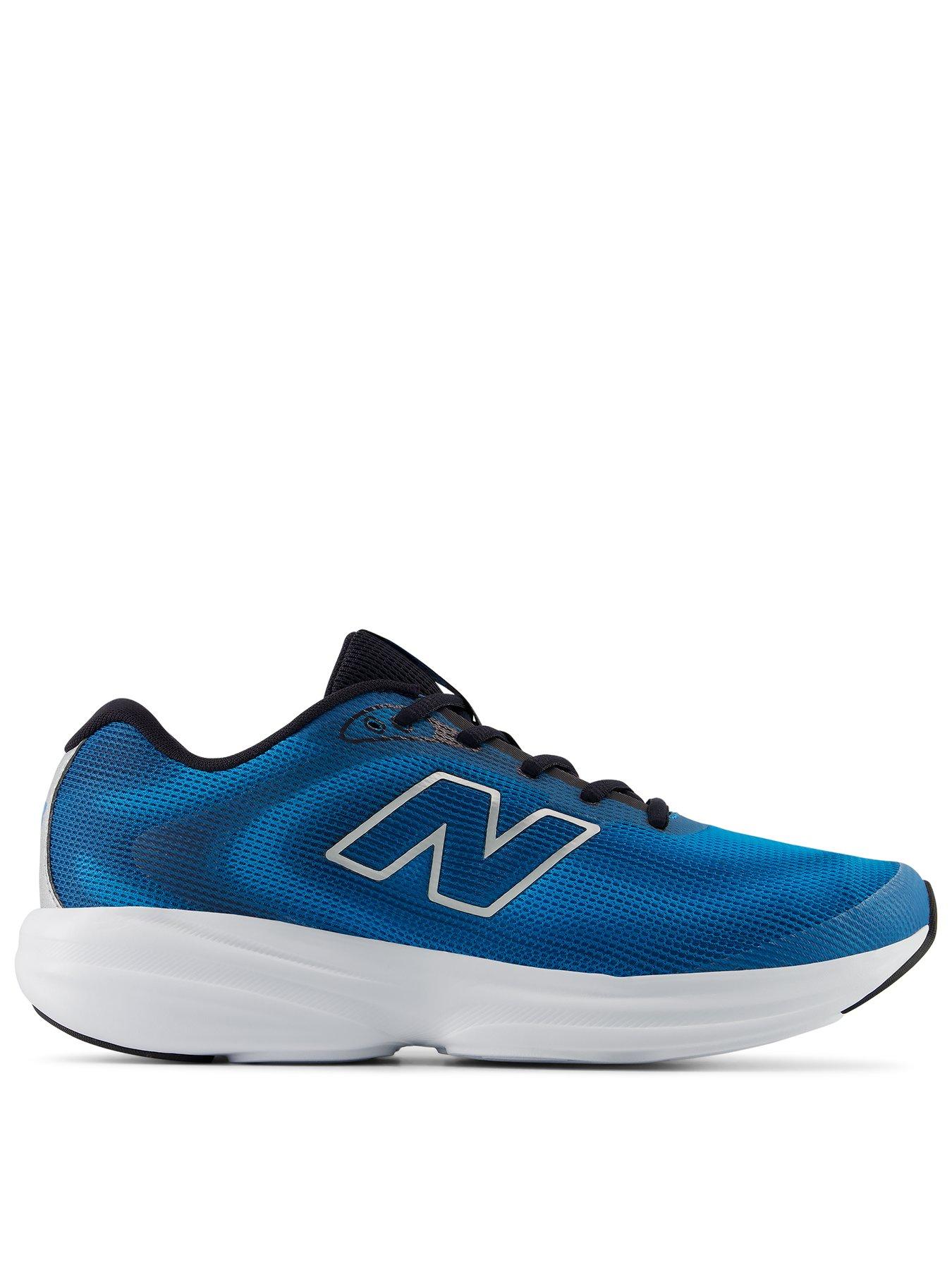 New Balance Mens Running 411 V4 Trainers, Blue, Size 10, Men
