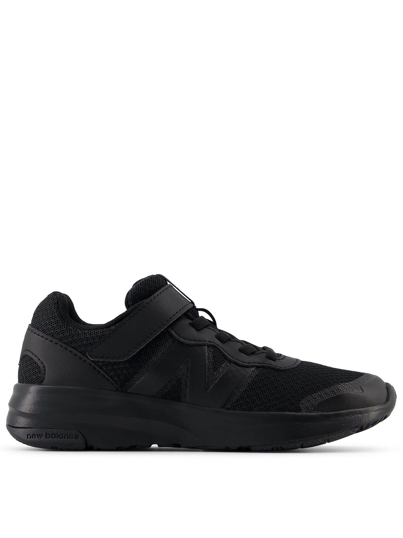 New Balance Junior Running 578 Hook-and-Loop Trainers - Black