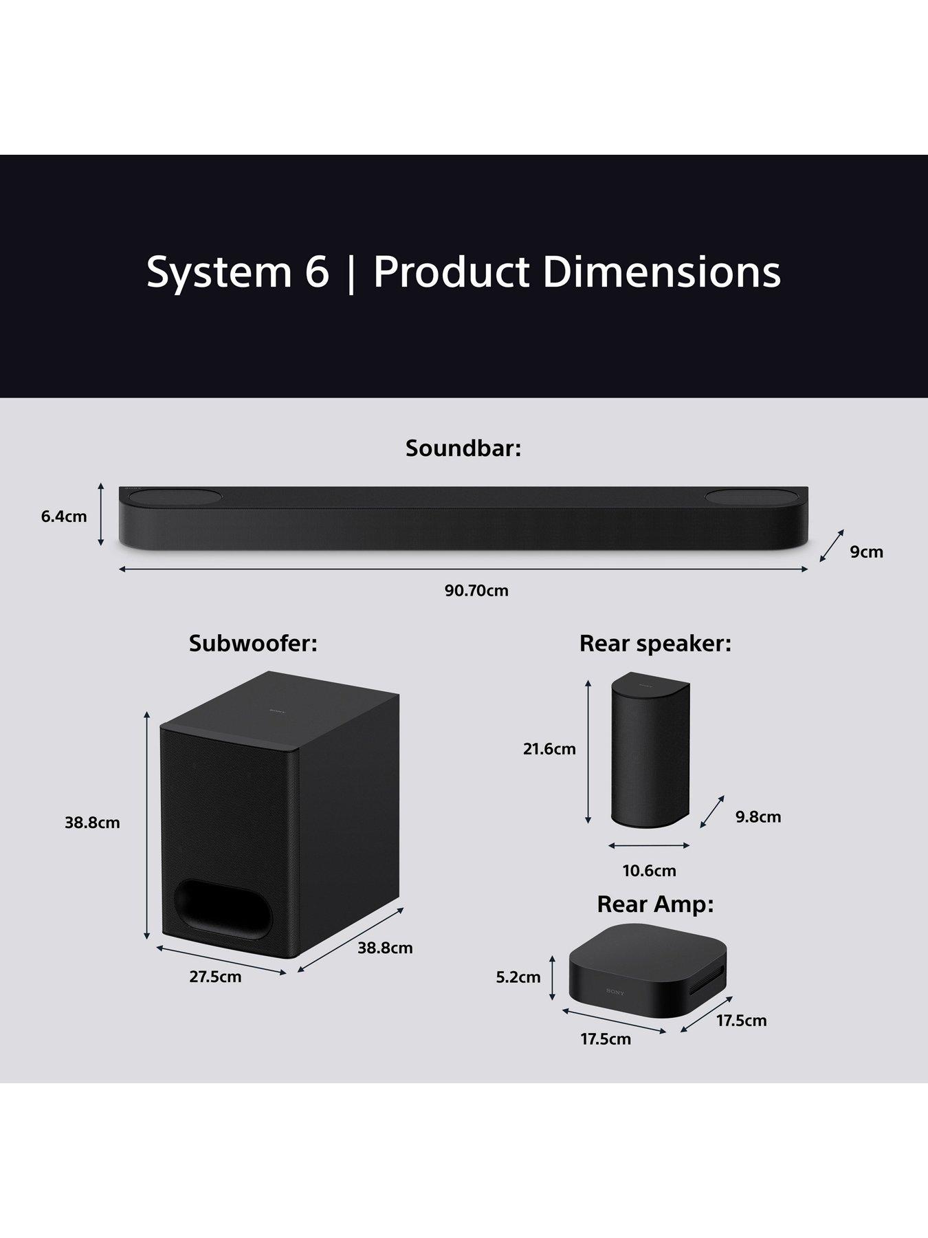 Image 5 of 7 of Sony HTS60.CEK Soundbar