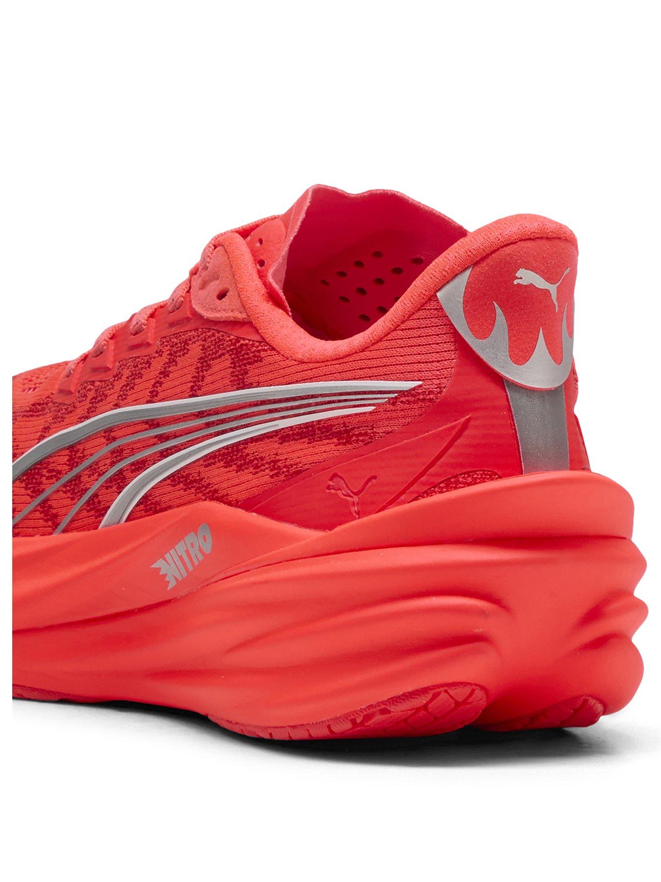 Image 3 of 4 of Puma Womens Deviate Nitro 4 Running Shoe - Red