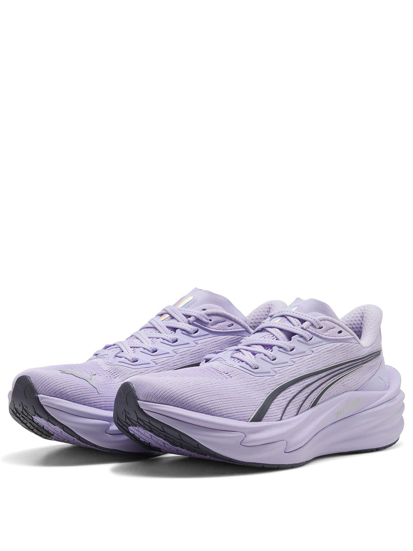 Image 2 of 4 of Puma Womens Deviate Nitro 4 Running Shoe - Purple