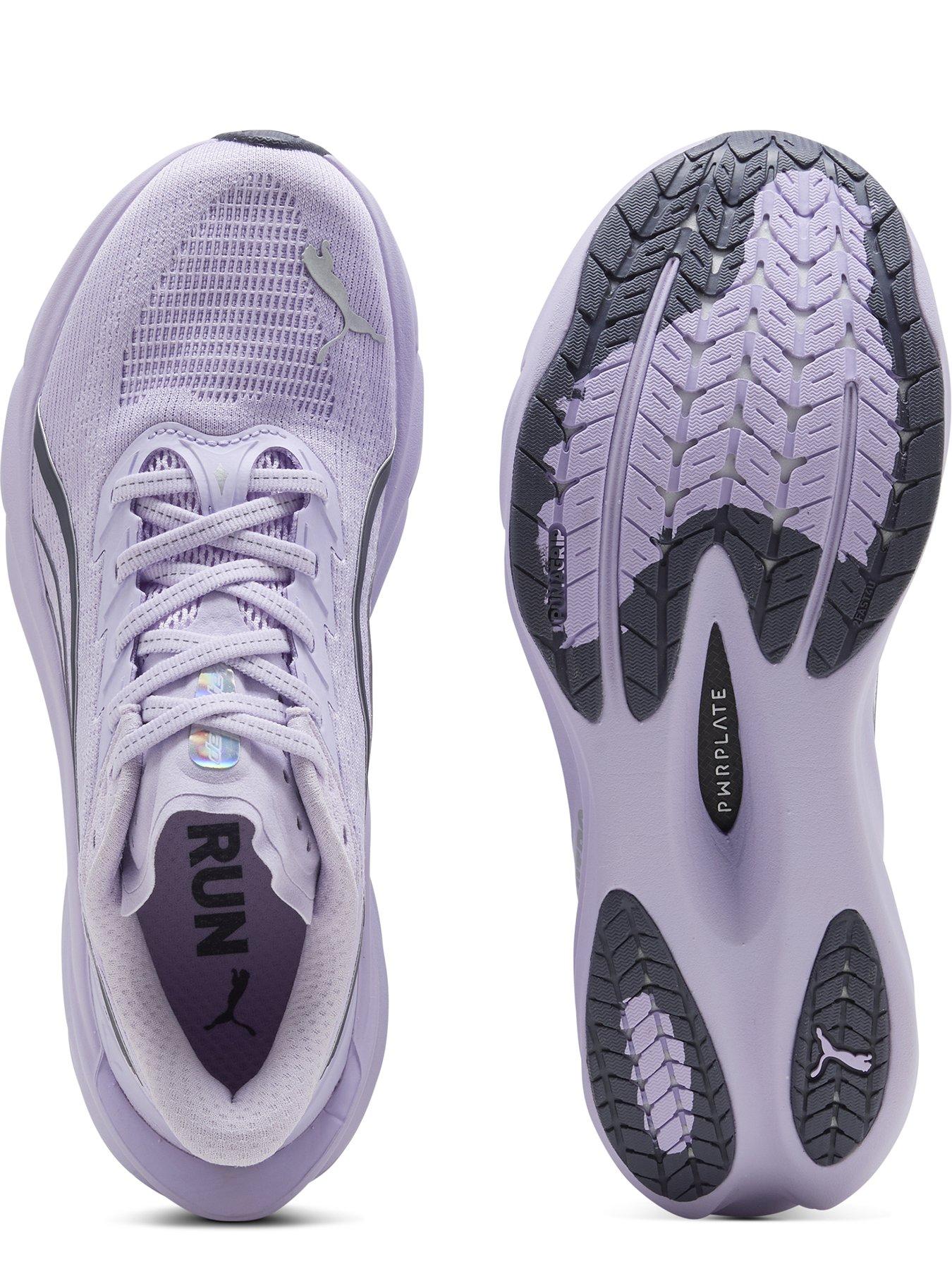 Image 4 of 4 of Puma Womens Deviate Nitro 4 Running Shoe - Purple