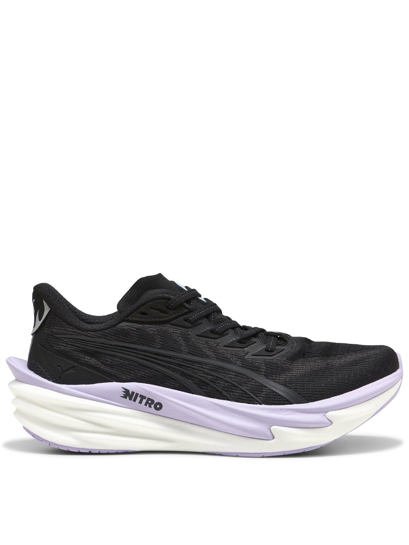 Puma Womens Deviate Nitro 4 Running Shoe - Black