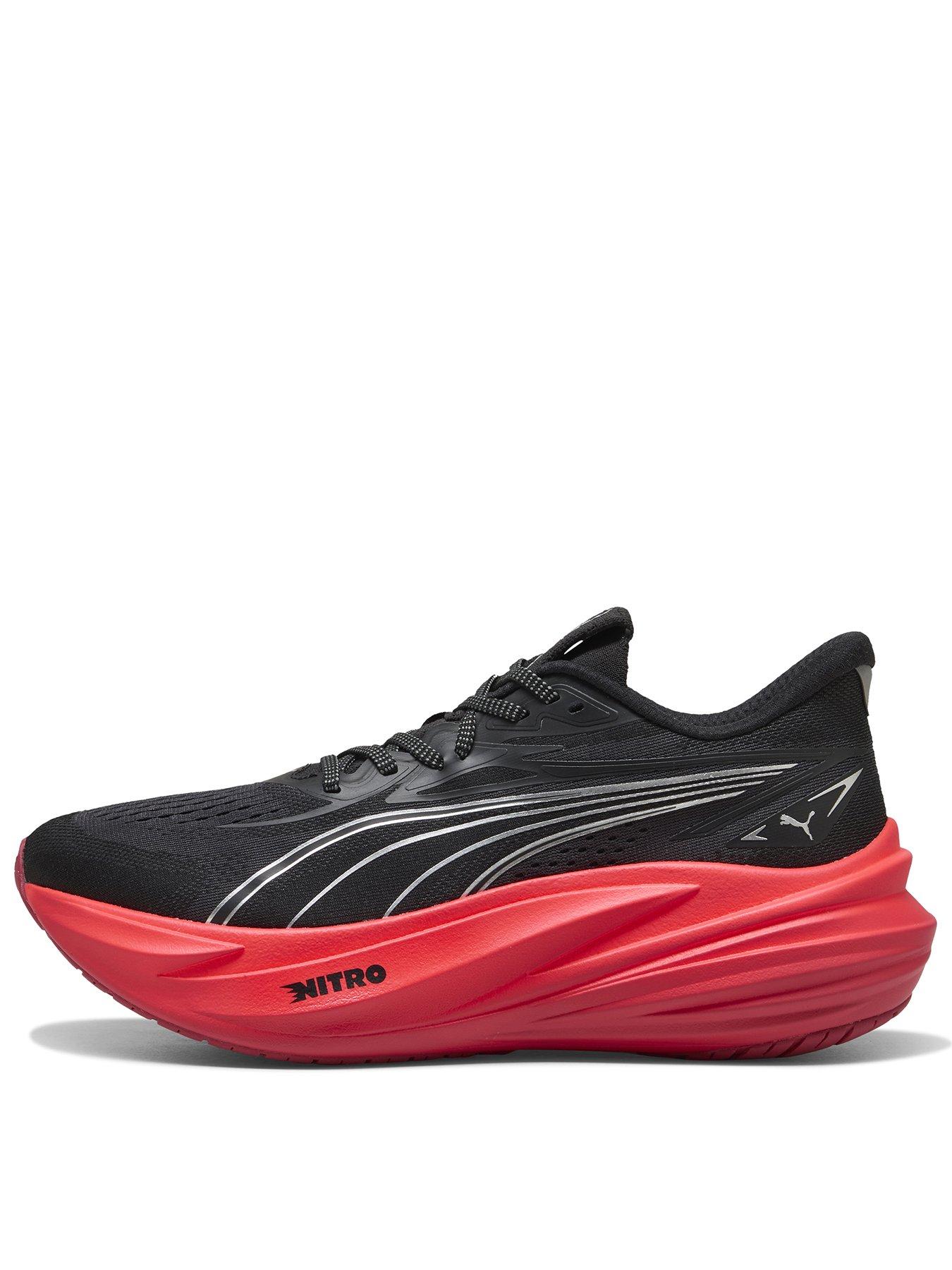Puma Mens Magmax Nitro 2 Running Shoe - Black