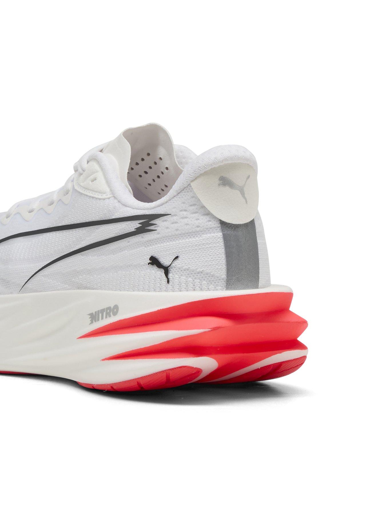 Image 5 of 6 of Puma Womens Deviate Pure Nitro Running Shoe - White