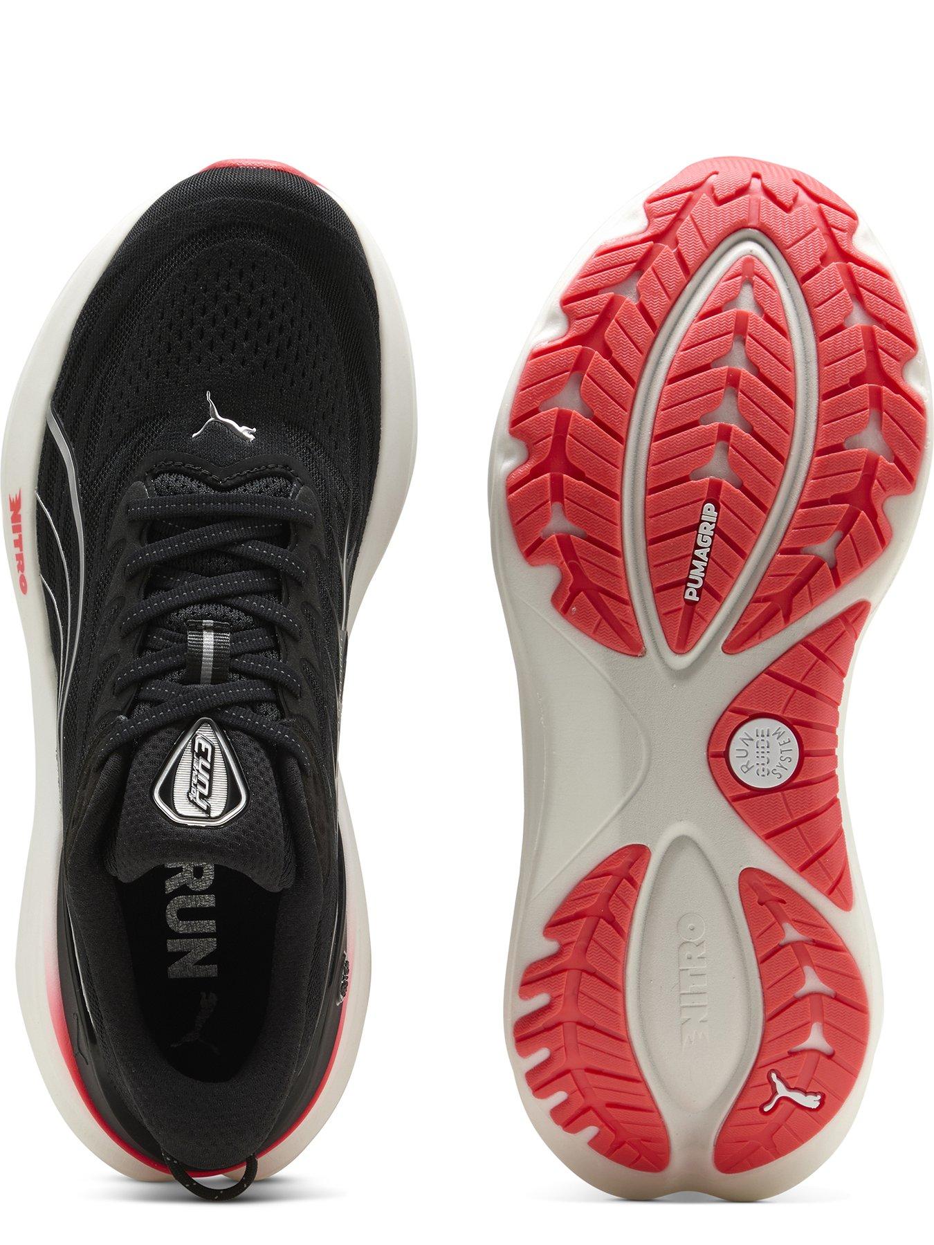 Image 4 of 6 of Puma Mens Foreverrun Nitro 3 Running Shoe - Black