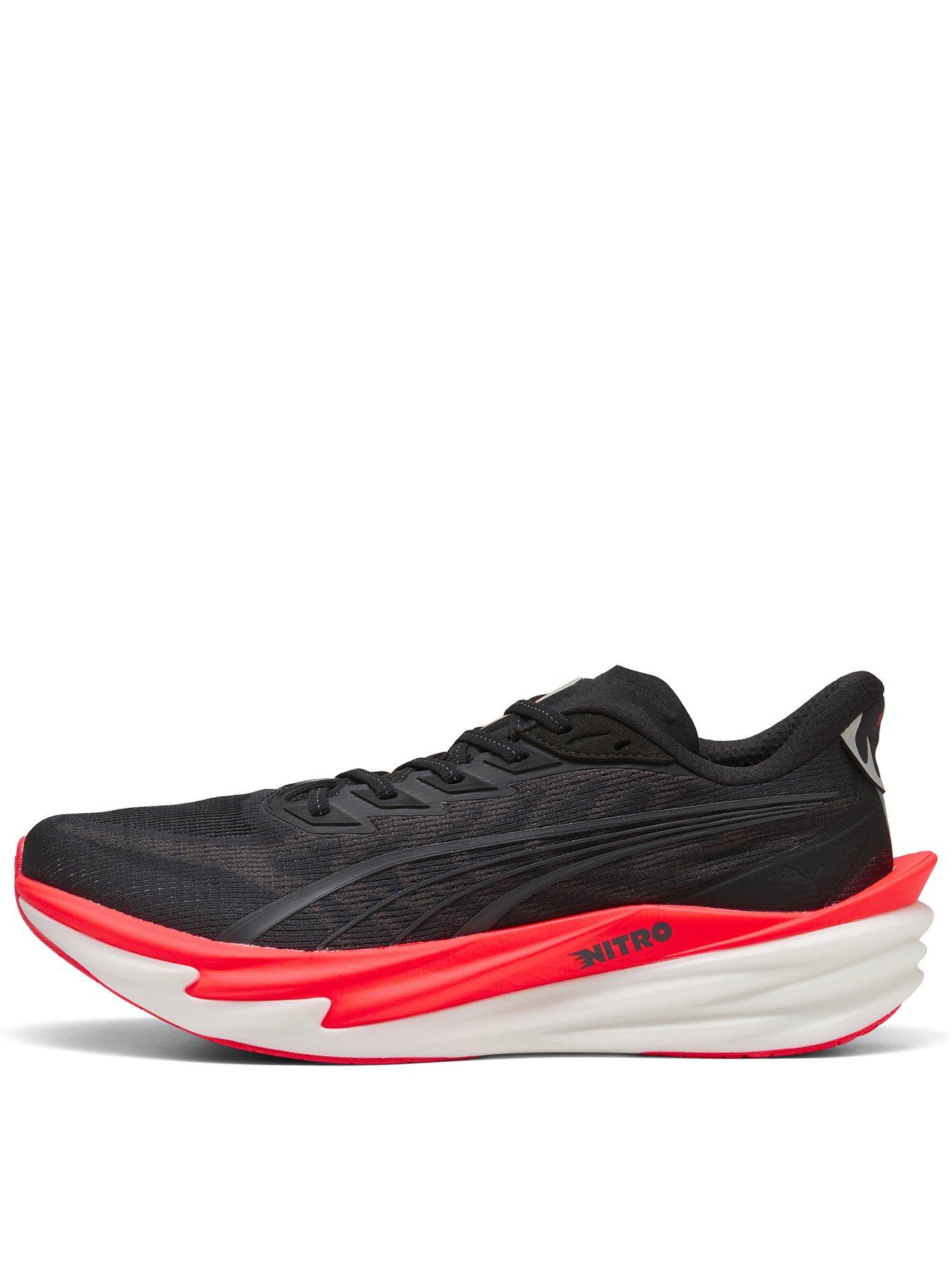 Puma Mens Deviate Nitro 4 Running Shoe - Black