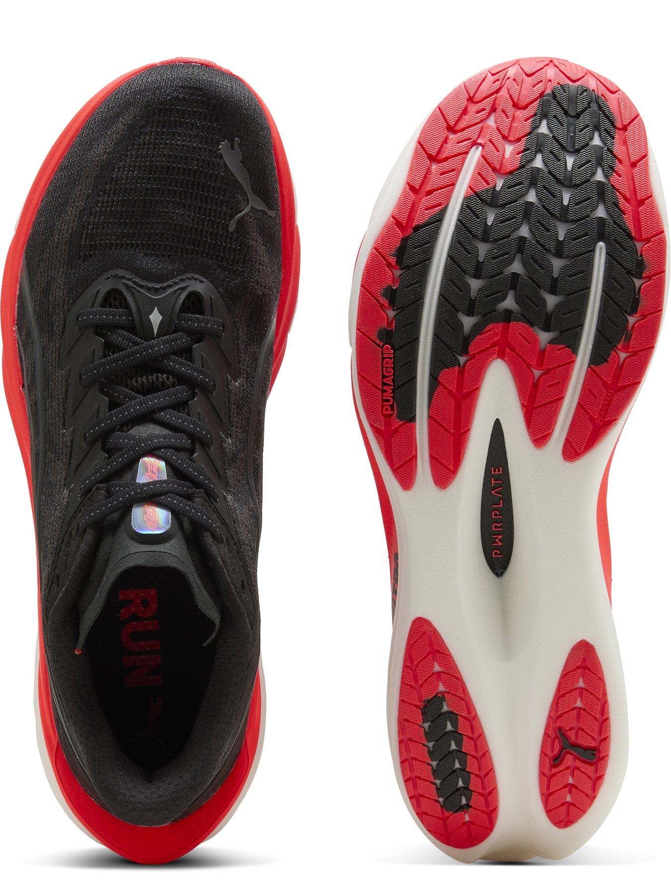 Image 4 of 4 of Puma Mens Deviate Nitro 4 Running Shoe - Black