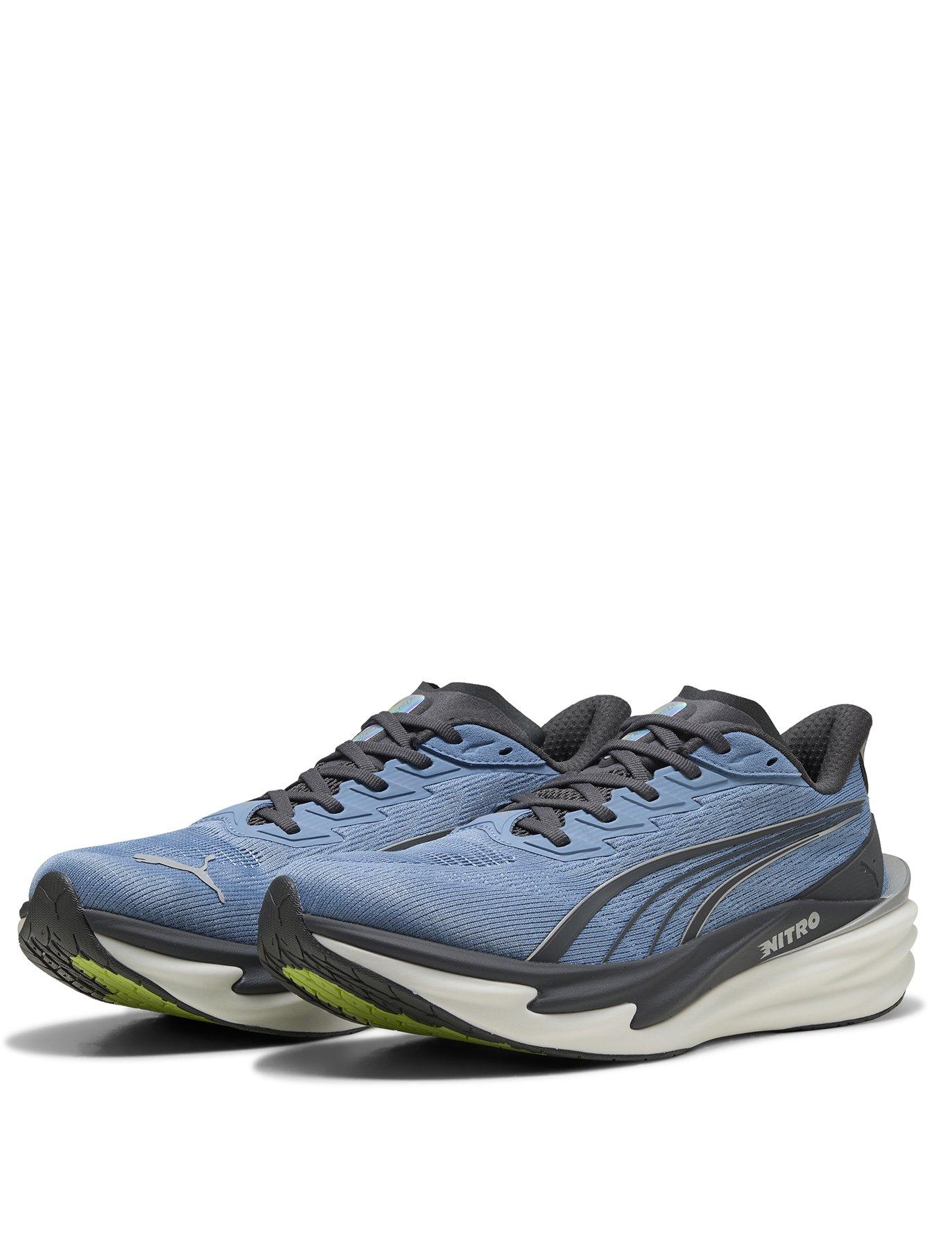 Image 2 of 4 of Puma Mens Deviate Nitro 4 Running Shoe - Blue