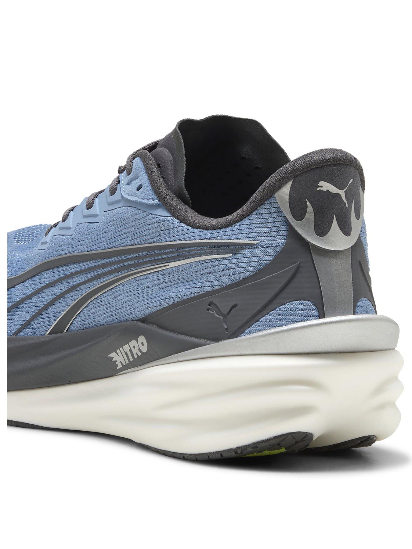 Image 3 of 4 of Puma Mens Deviate Nitro 4 Running Shoe - Blue