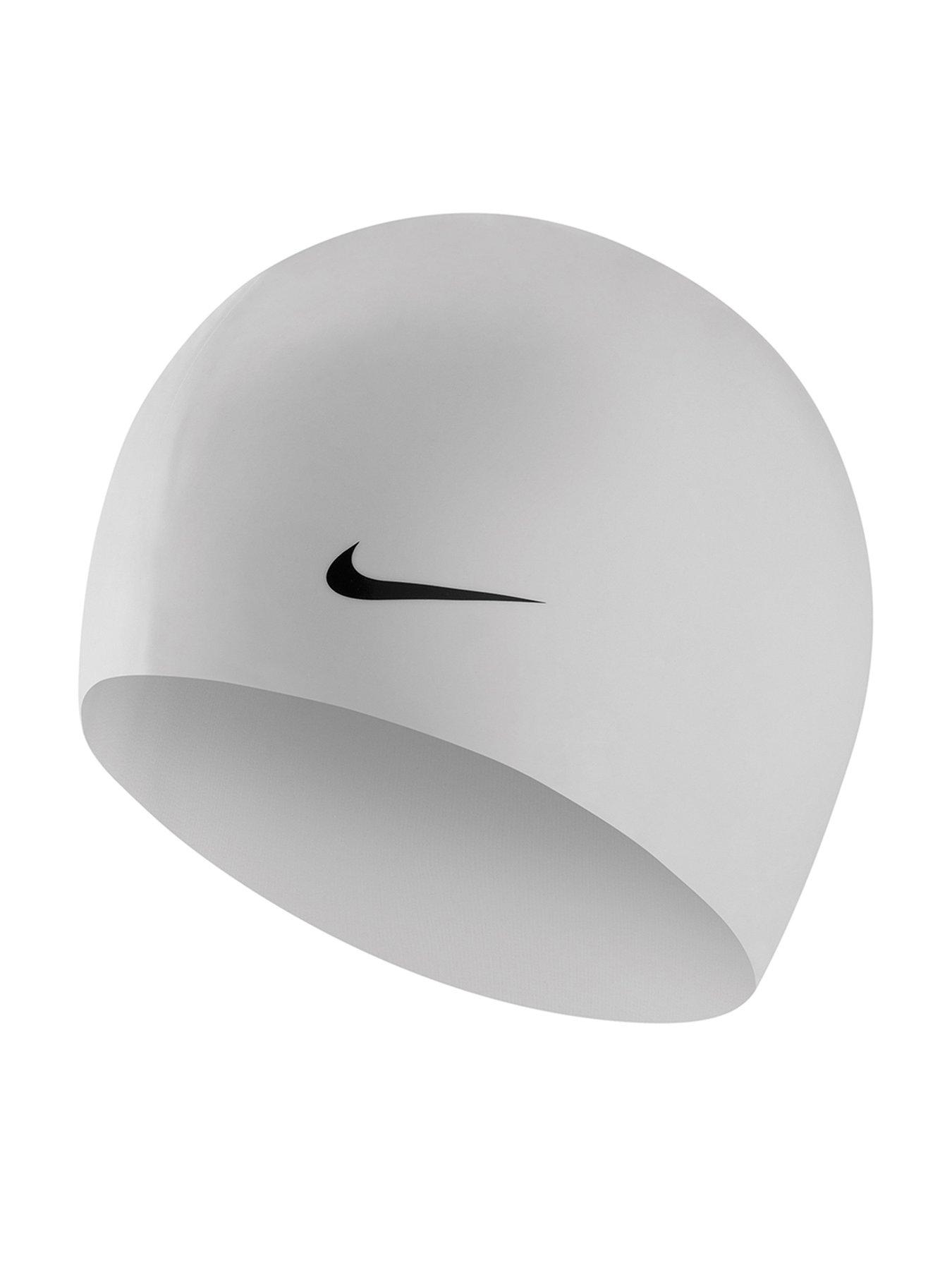 Nike Unisex Swimming Solid Cap - White