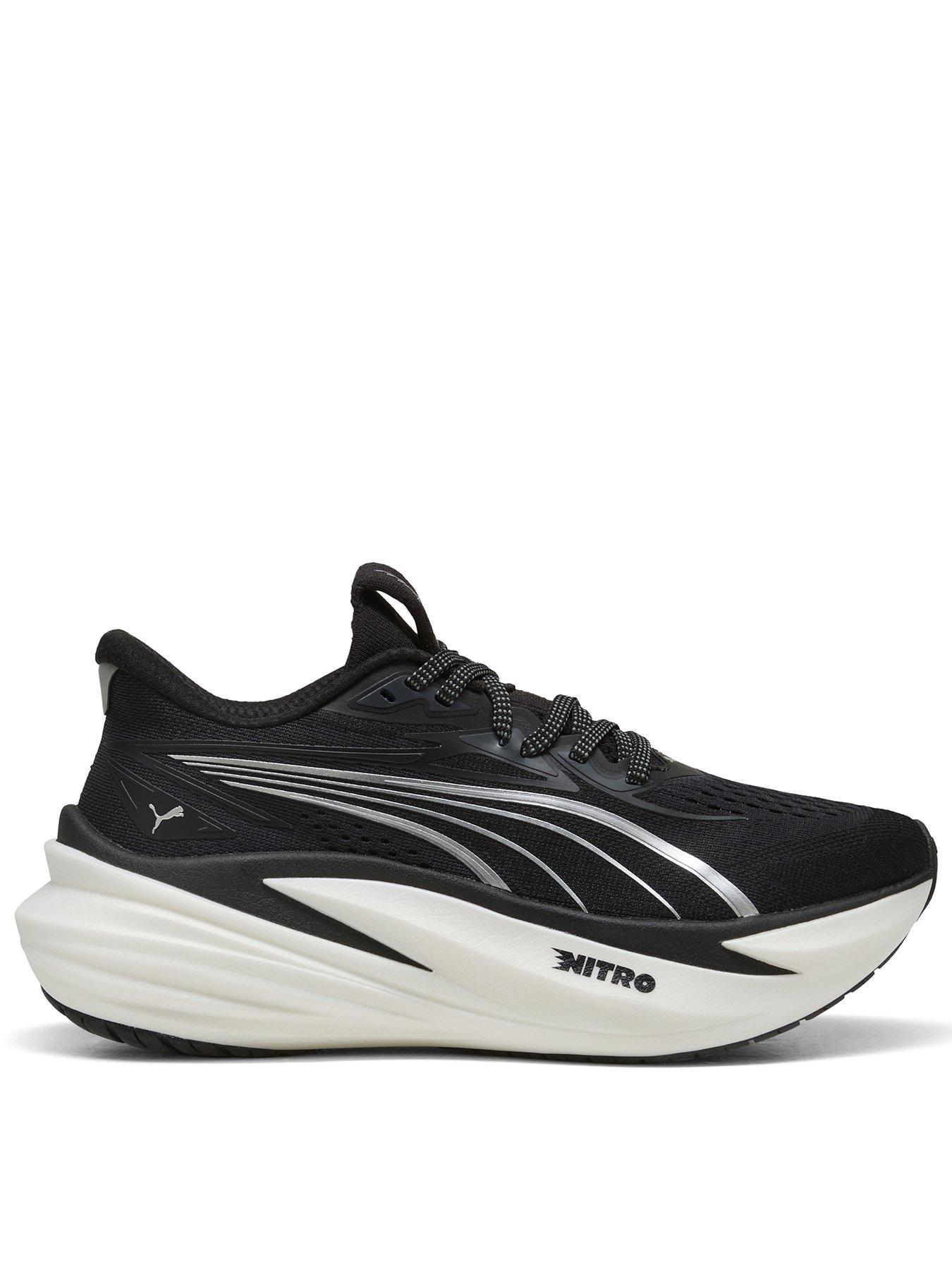 Puma Womens Magmax Nitro 2 Running Shoe - Black