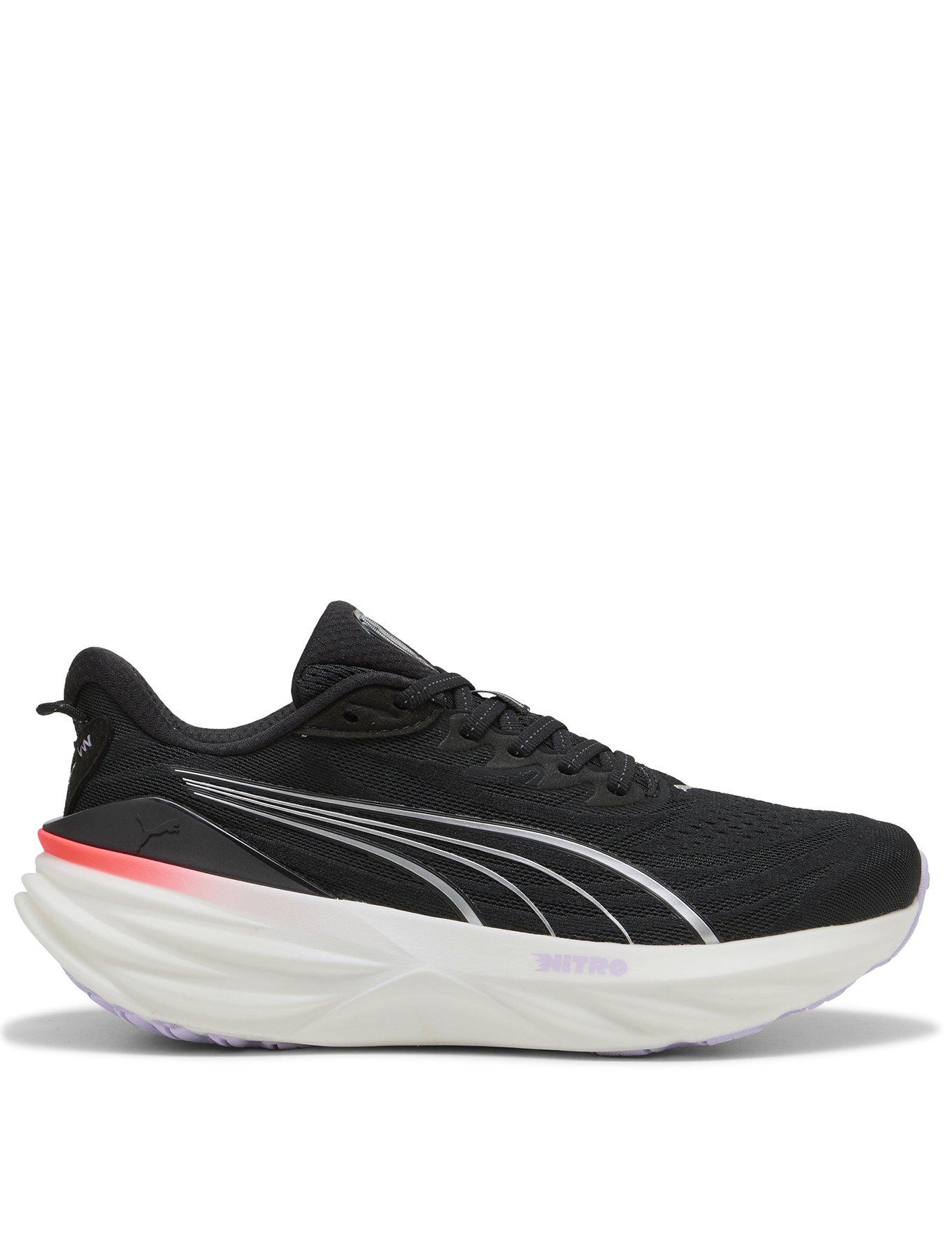 Puma Womens Foreverrun Nitro 3 Running Shoe - Black