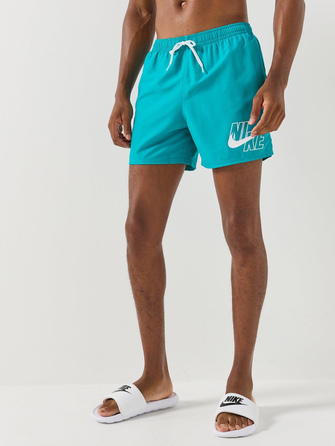 Nike Mens Swim 5 Inch Breaker Volley Short - Green