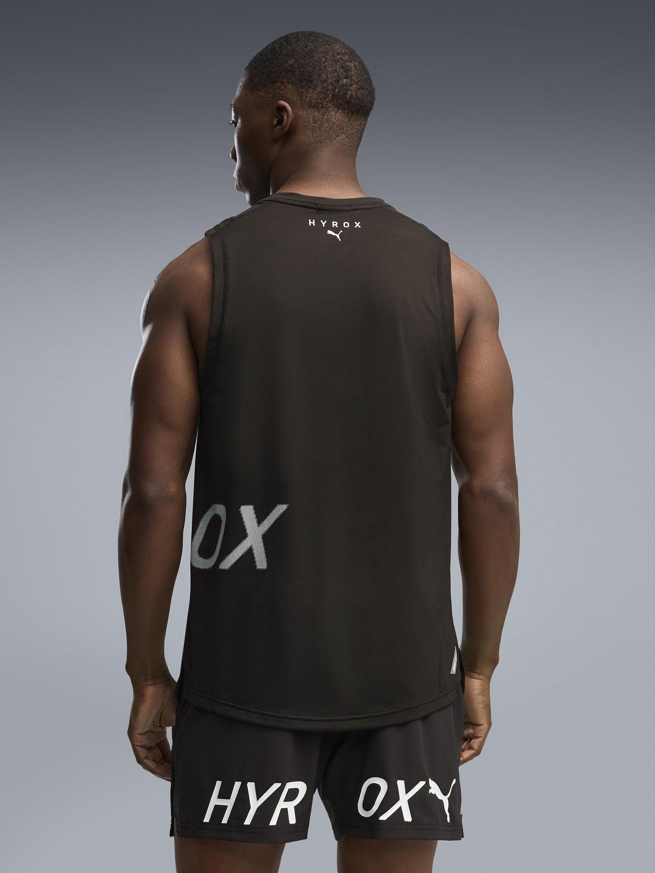 Image 2 of 5 of Puma Men's HYROX PWRMODE Training Tank Top - Black