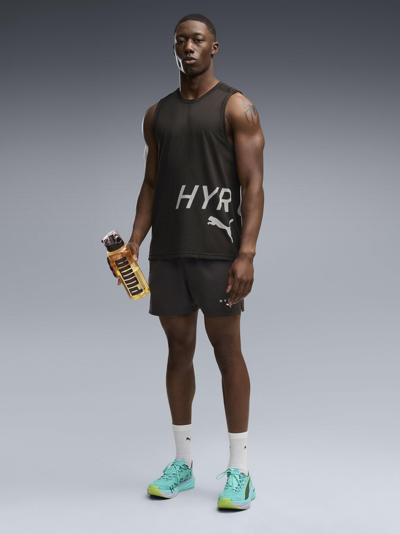 Image 3 of 5 of Puma Men's HYROX PWRMODE Training Tank Top - Black