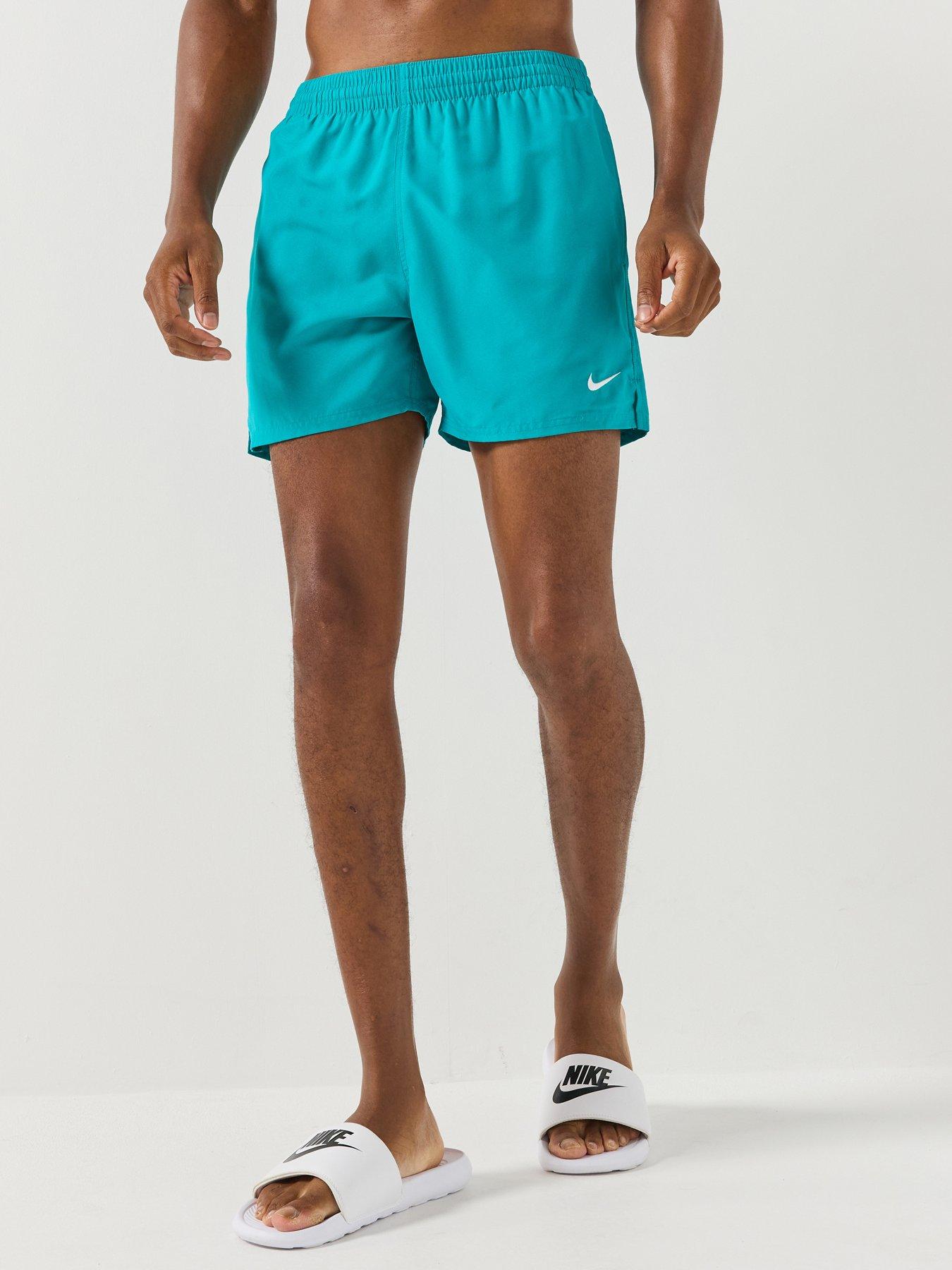 Nike Mens Swim 5 Inch Essential Volley Short - Green