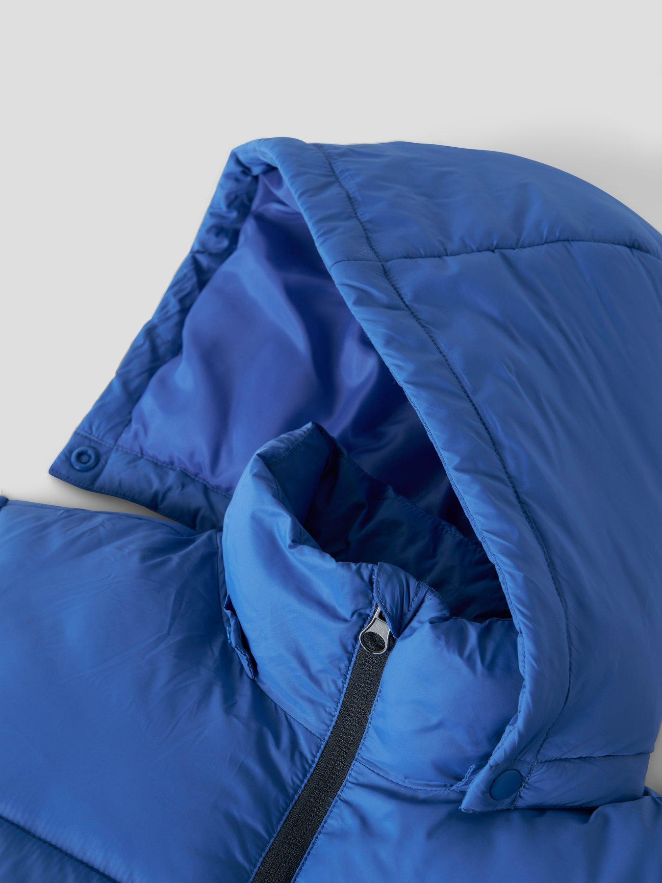 Image 5 of 5 of Name It Boys Marble Padded Jacket - Blue