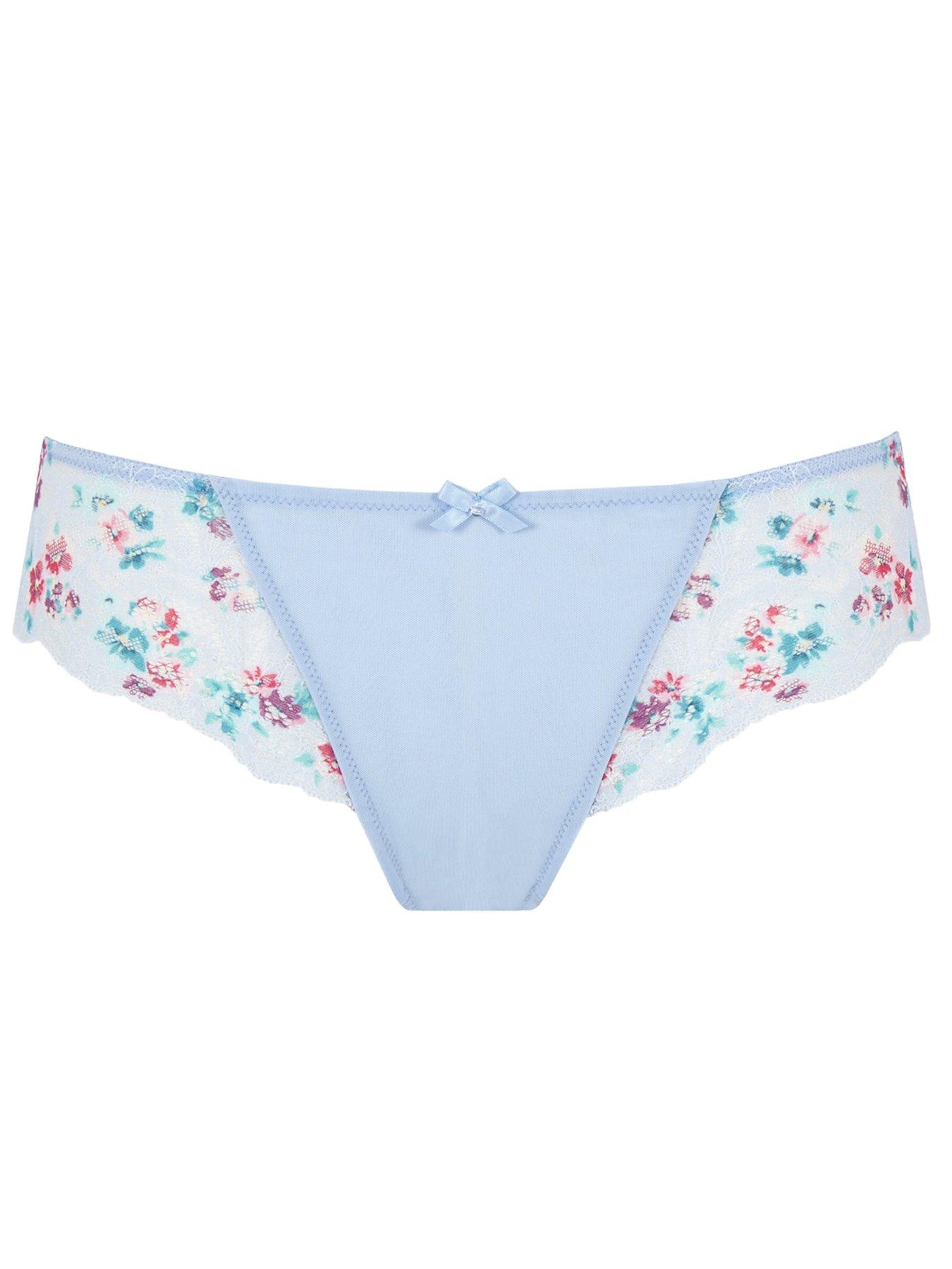 Image 6 of 6 of Panache Ana Cornflower Brazilian Brief - Cornflower
