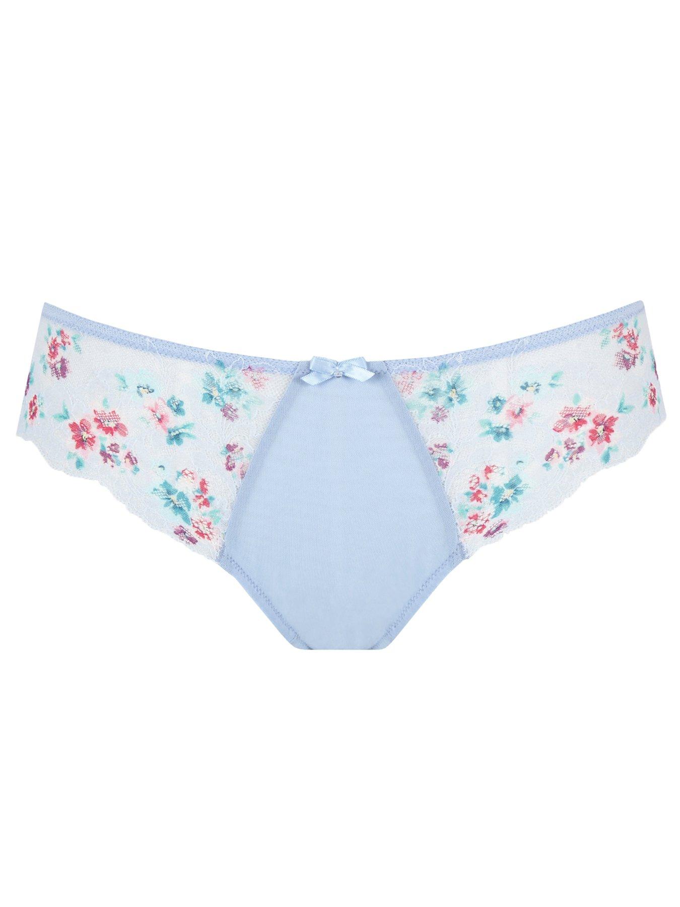 Image 6 of 6 of Panache Ana Cornflower Thong - Cornflower