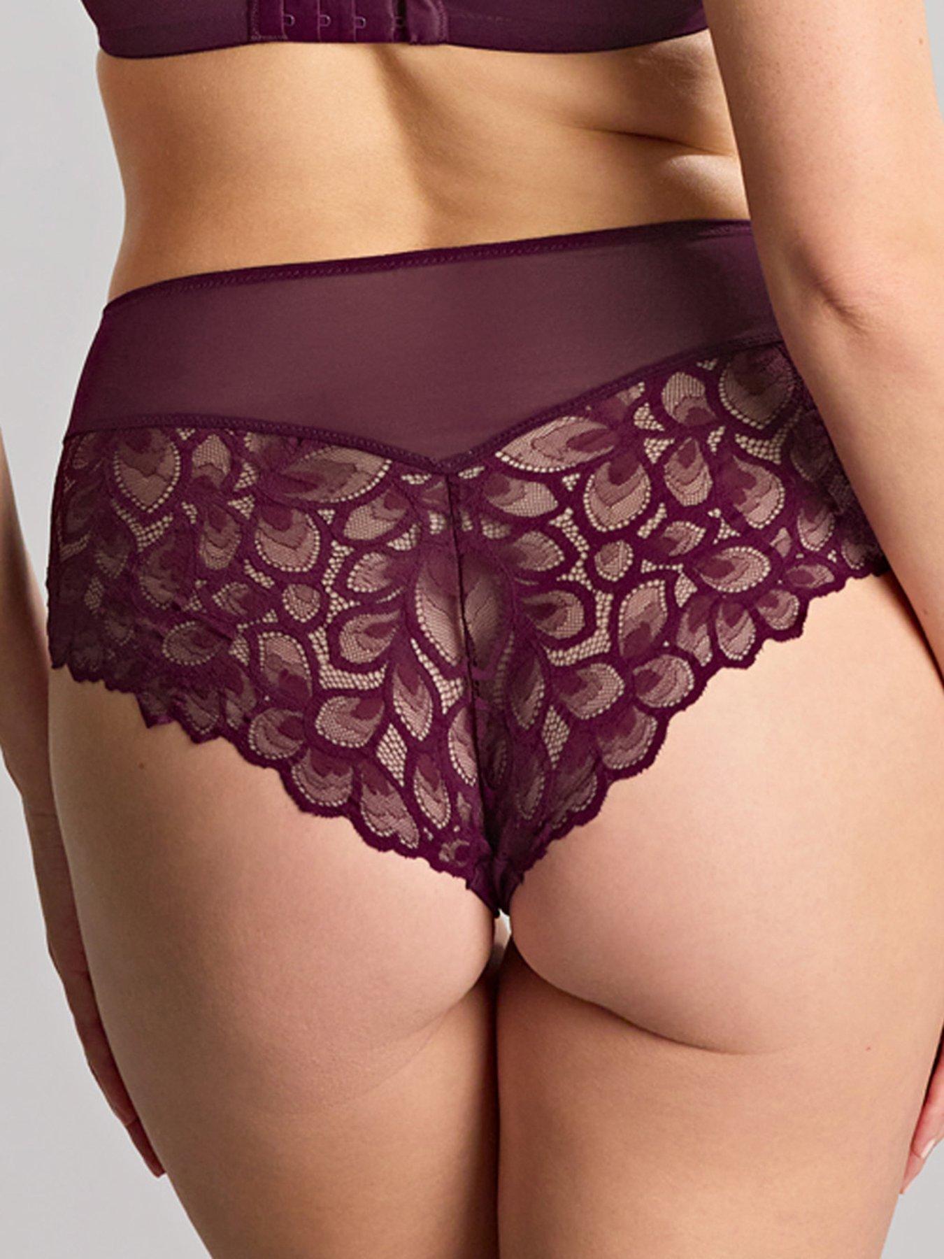 Image 2 of 6 of Panache Panache Allure Plum Deep Brief - Plum