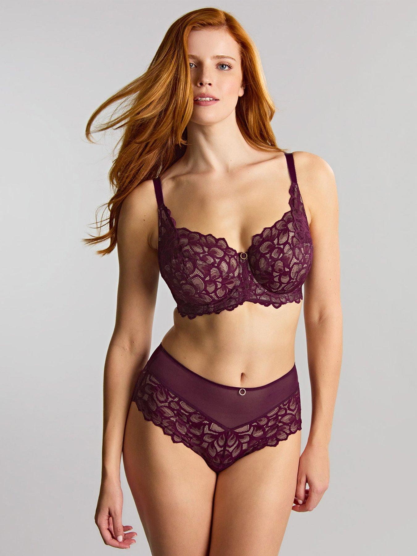 Image 3 of 6 of Panache Panache Allure Plum Deep Brief - Plum