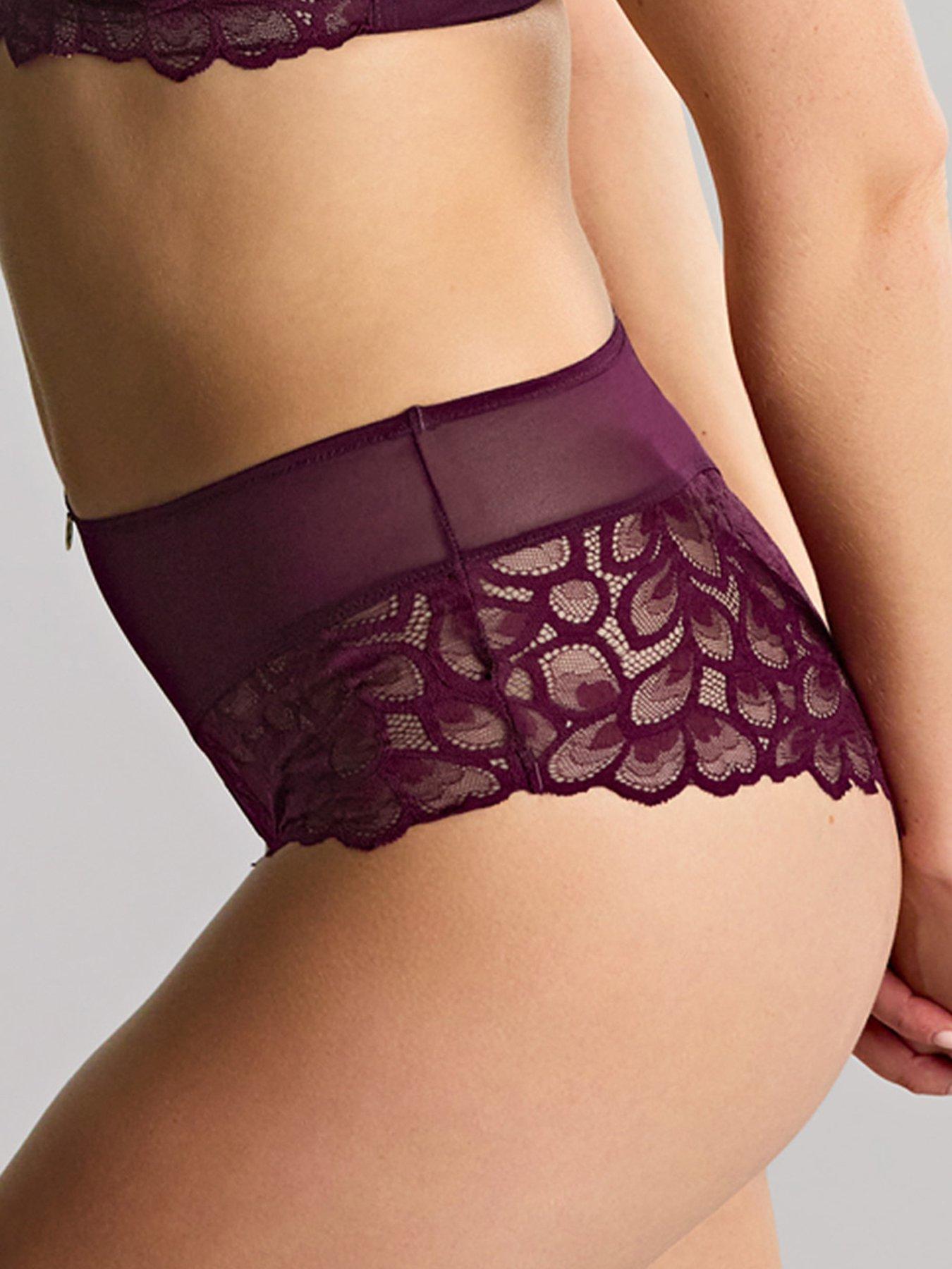 Image 5 of 6 of Panache Panache Allure Plum Deep Brief - Plum