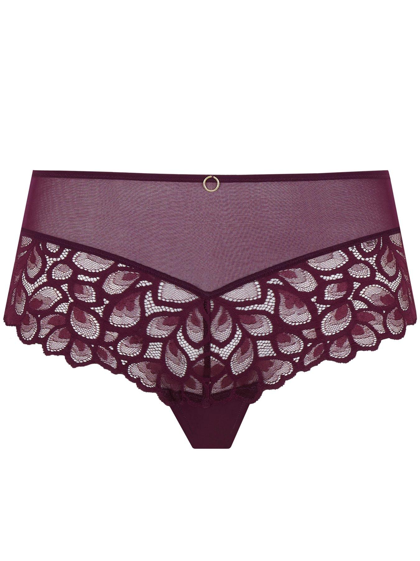Image 6 of 6 of Panache Panache Allure Plum Deep Brief - Plum
