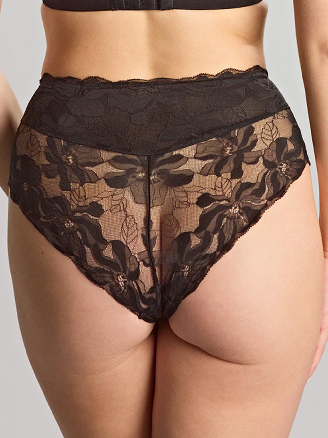 Image 4 of 5 of Panache Evangeline Black Deep Brief - Black