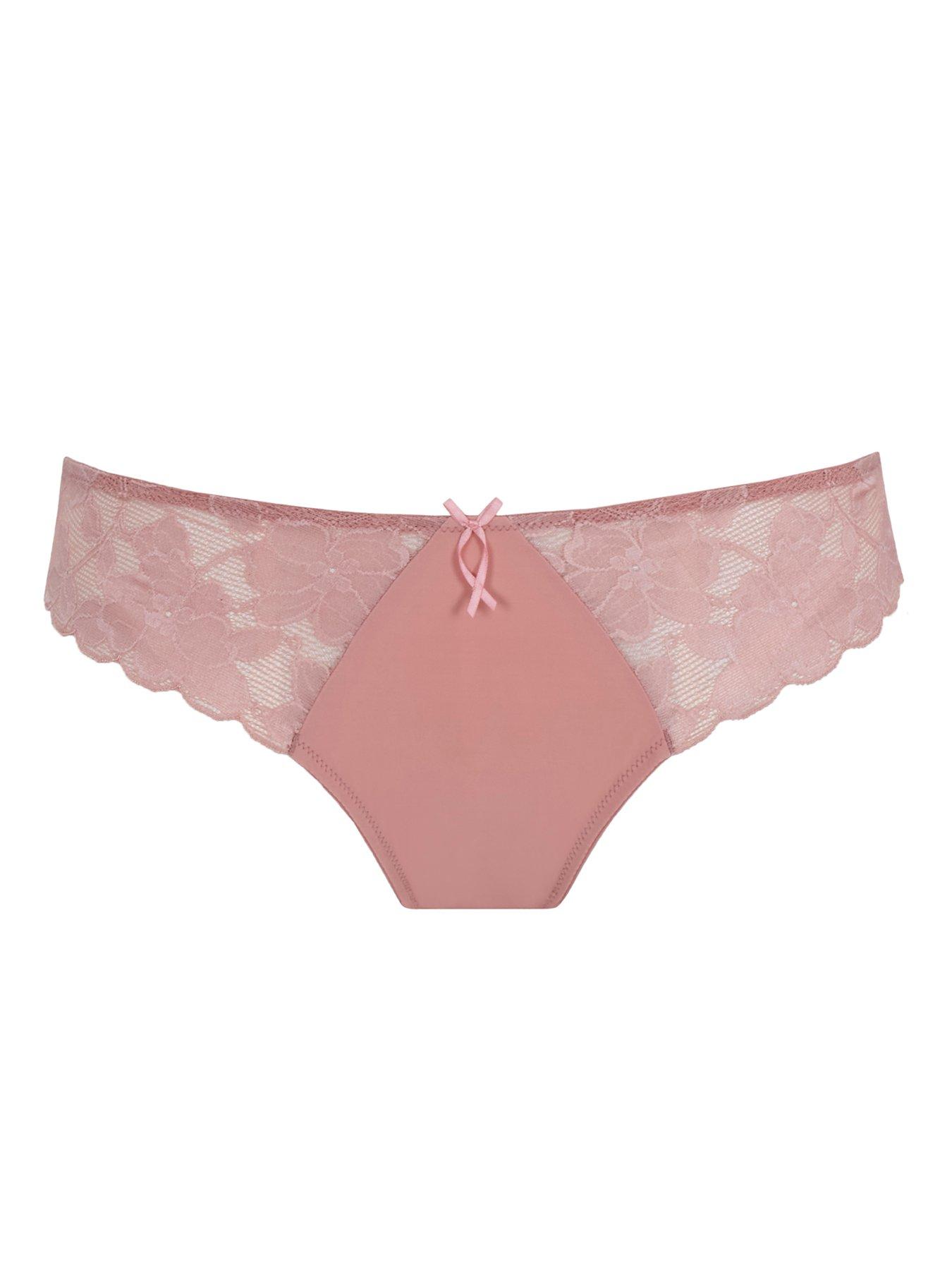 Image 6 of 6 of Panache Amour Rose Pink Brazilian Brief - Rose Pink