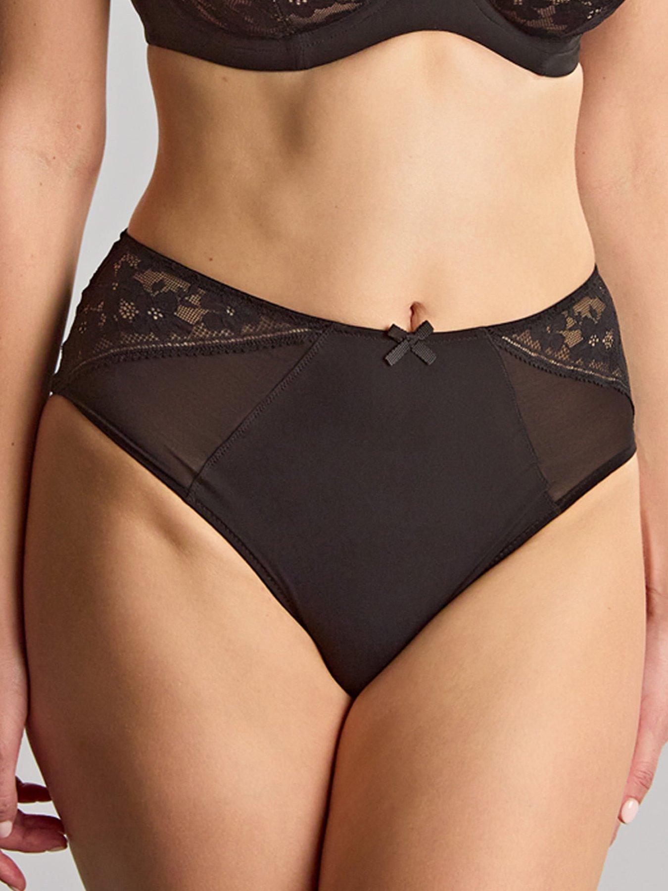 Panache Celeste Black Deep Brief - Black