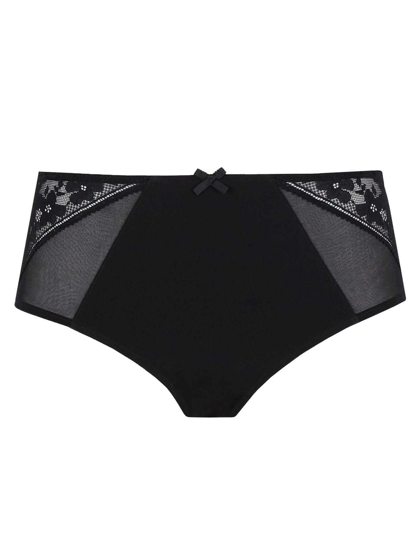 Image 6 of 6 of Panache Celeste Black Deep Brief - Black